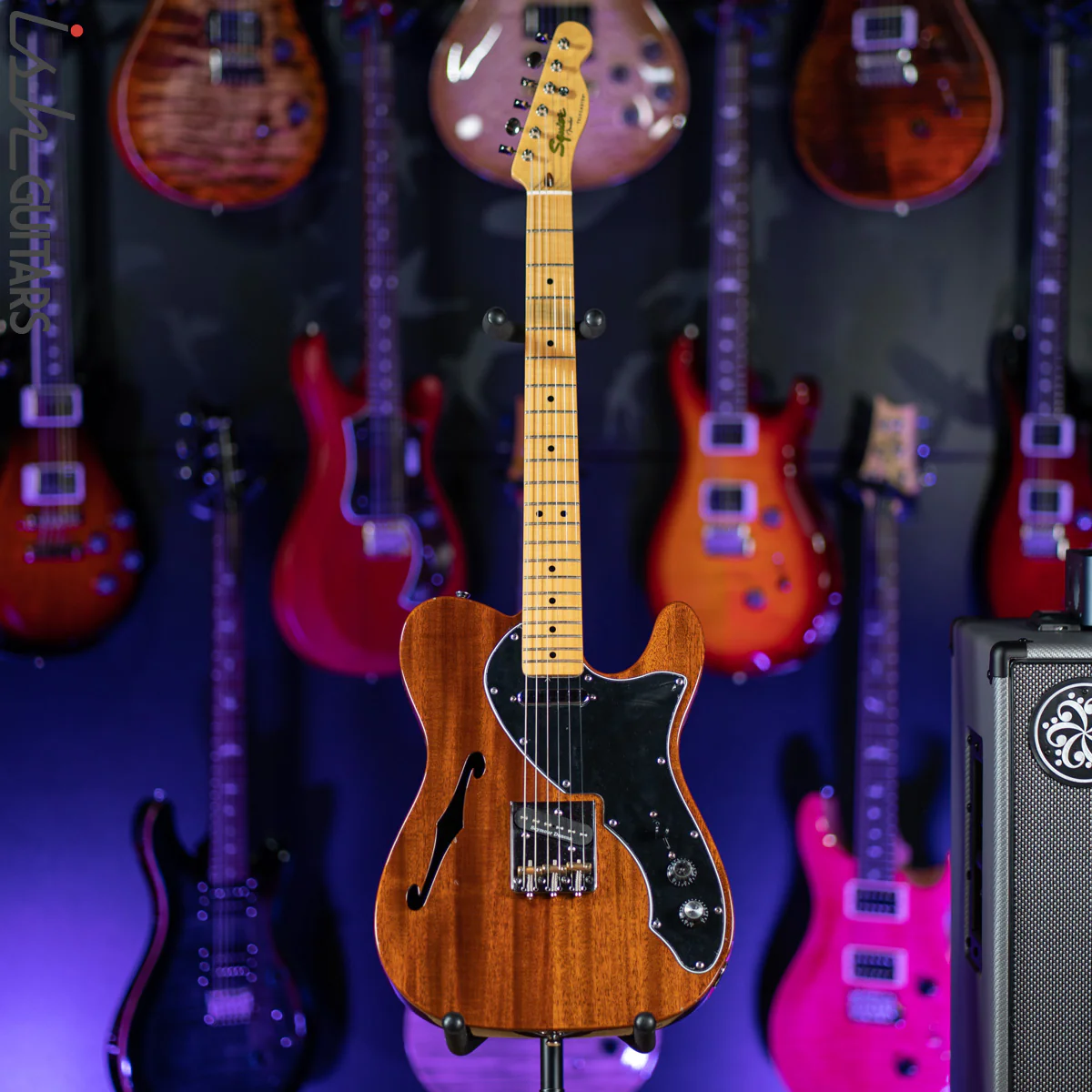 2010 Squier Telecaster Semi-Hollow Brown Mahogany - Image 2