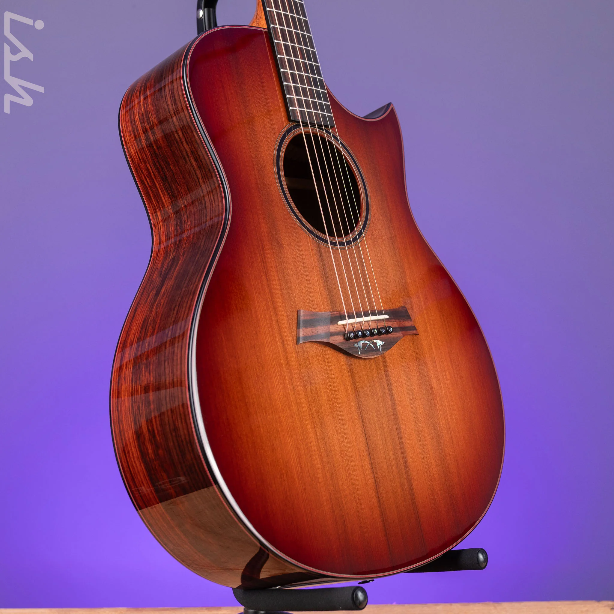 2010 Taylor Custom Shop Grand Symphony GS Florentine Sinker Redwood - Image 3