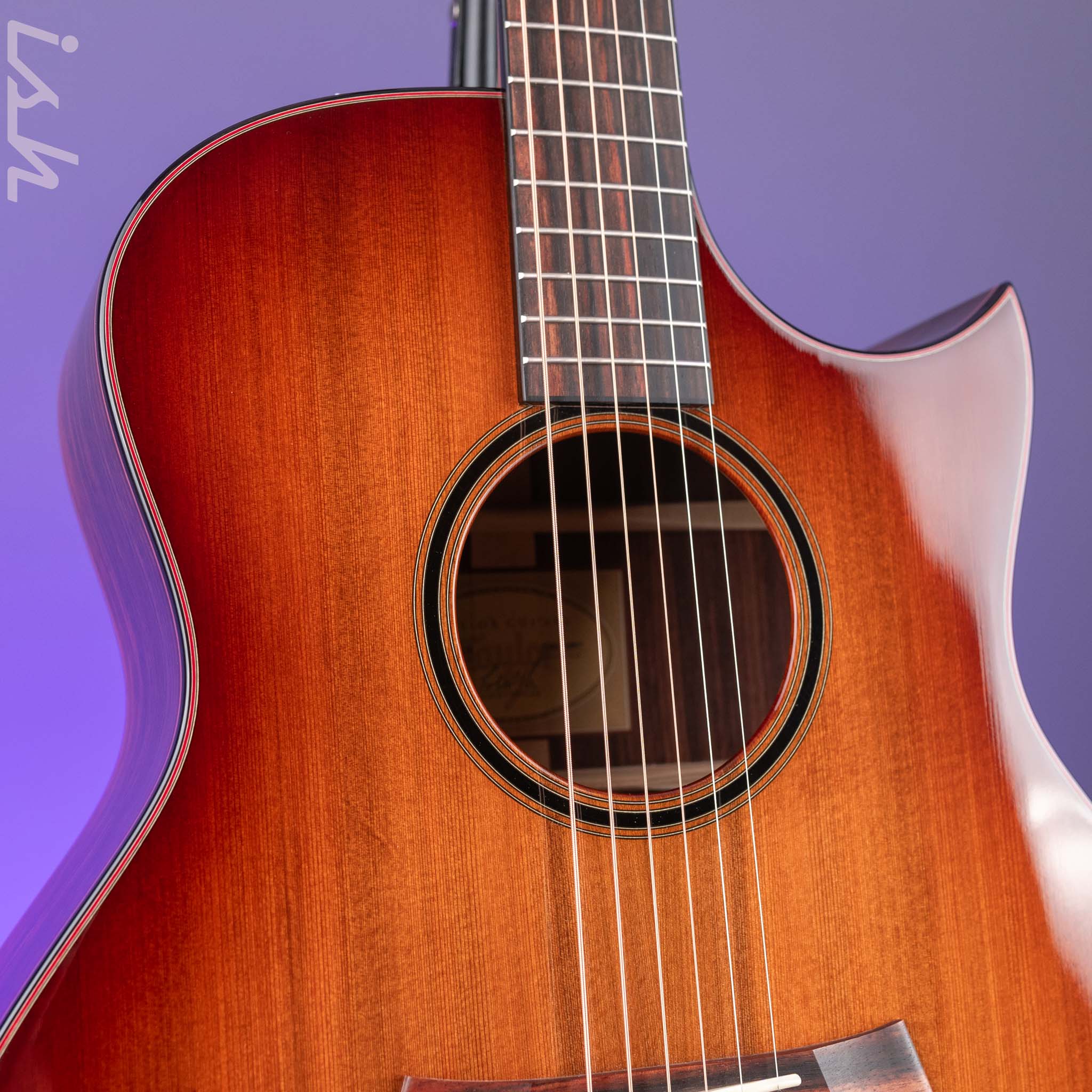 2010 Taylor Custom Shop Grand Symphony GS Florentine Sinker Redwood - Image 4