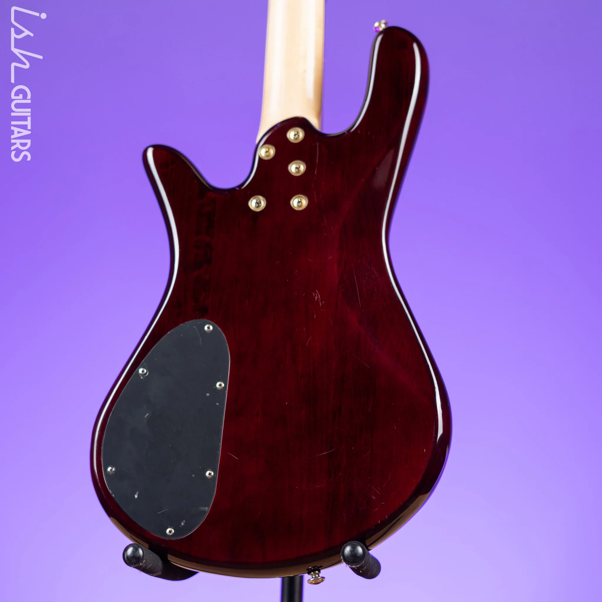 2010s Spector Legend Classic 4-String Bass Black Cherry High Gloss - Image 12