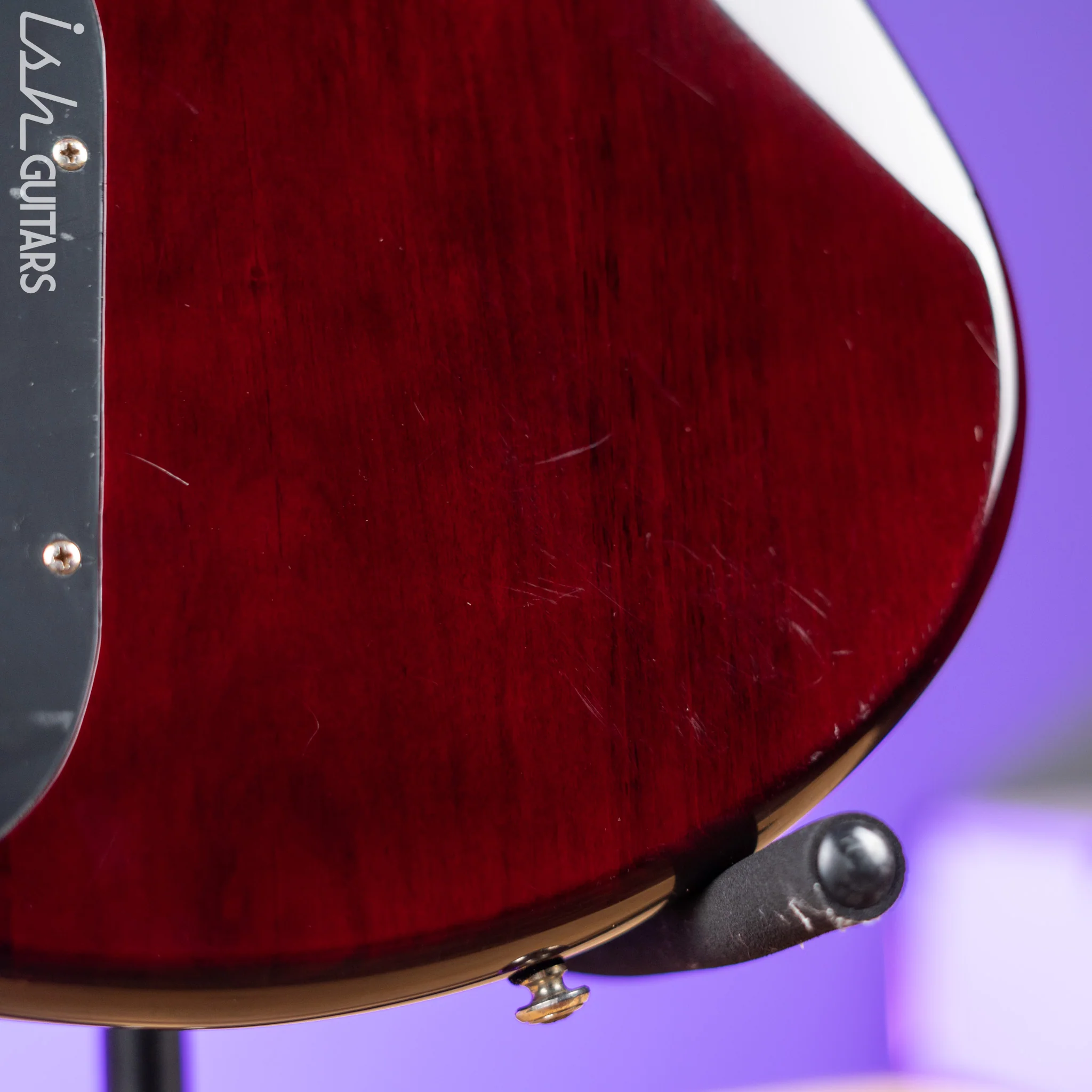 2010s Spector Legend Classic 4-String Bass Black Cherry High Gloss - Image 15