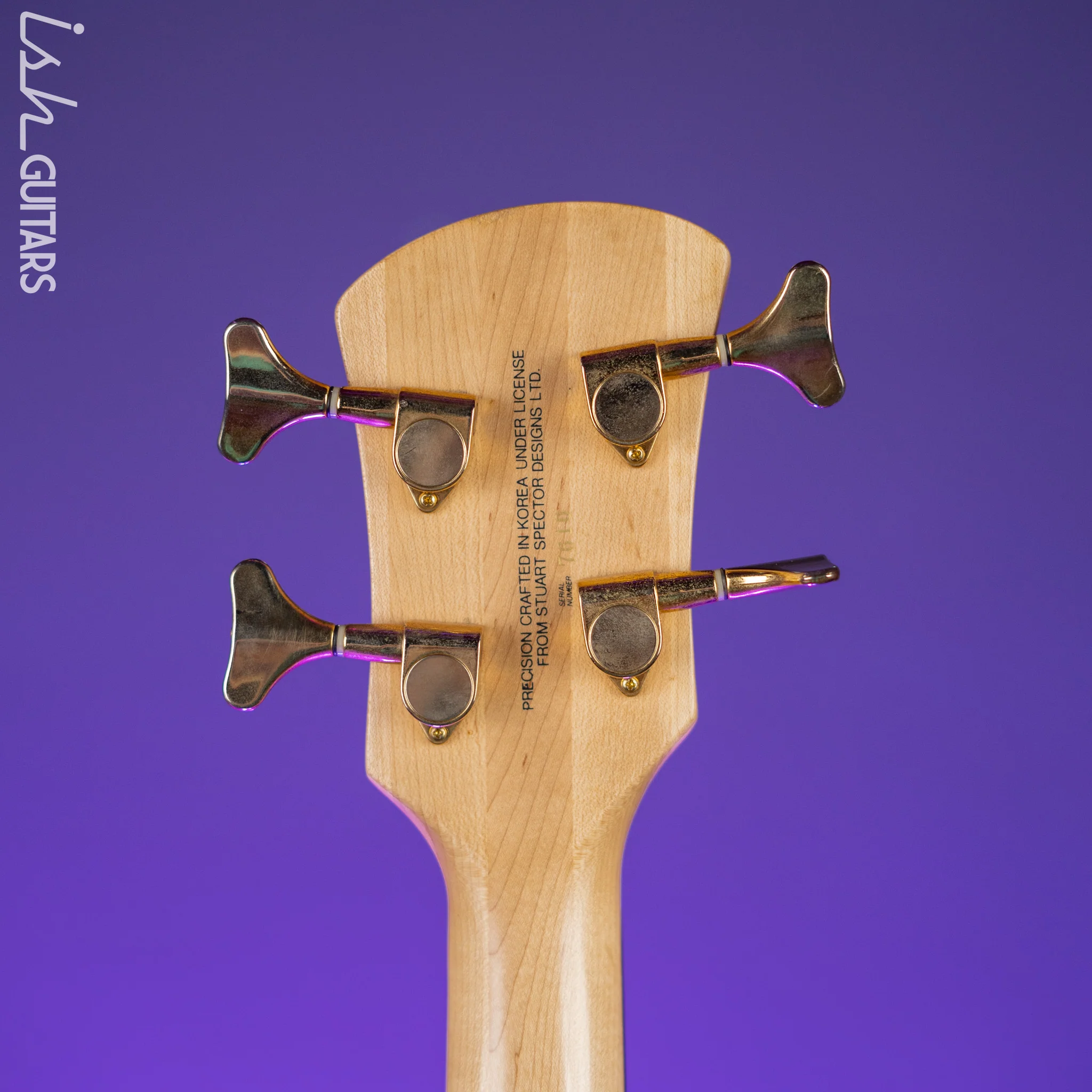 2010s Spector Legend Classic 4-String Bass Black Cherry High Gloss - Image 18