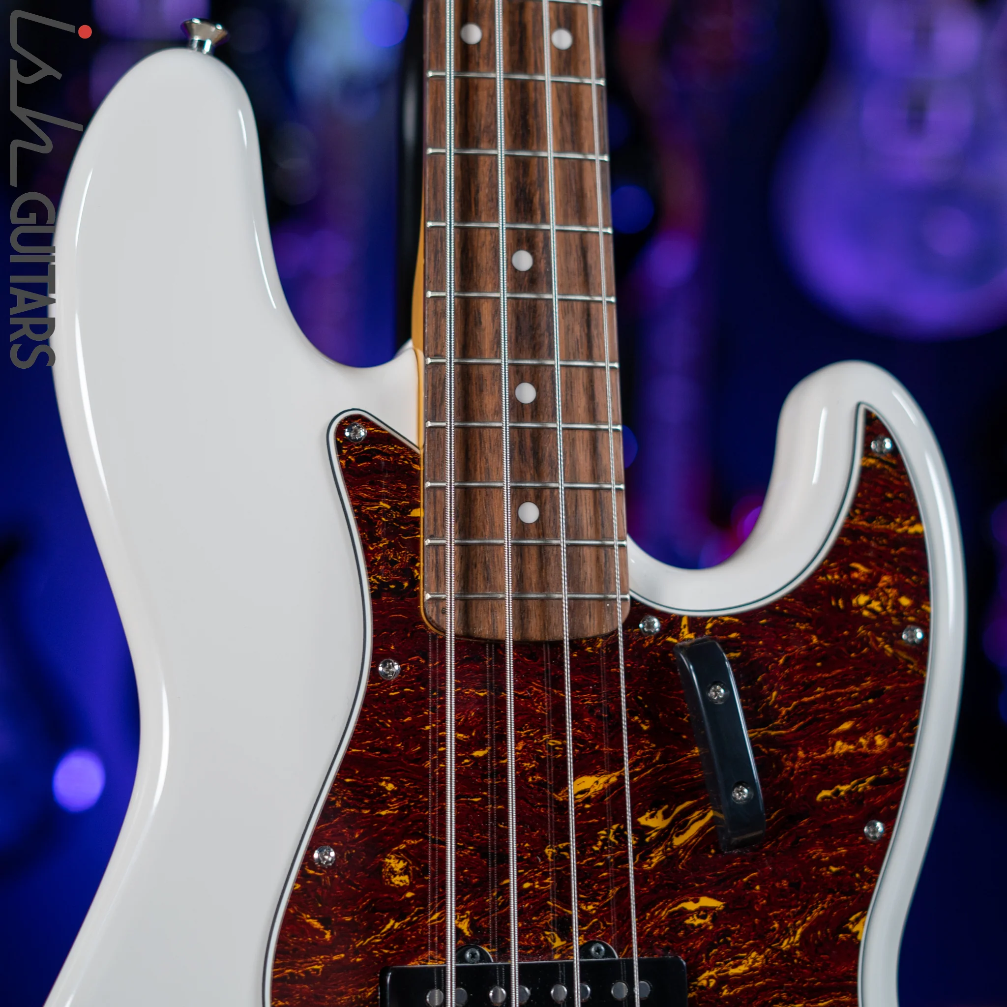 2010s Squier Jazz Vintage Vibe Fralin Pickups - Image 3