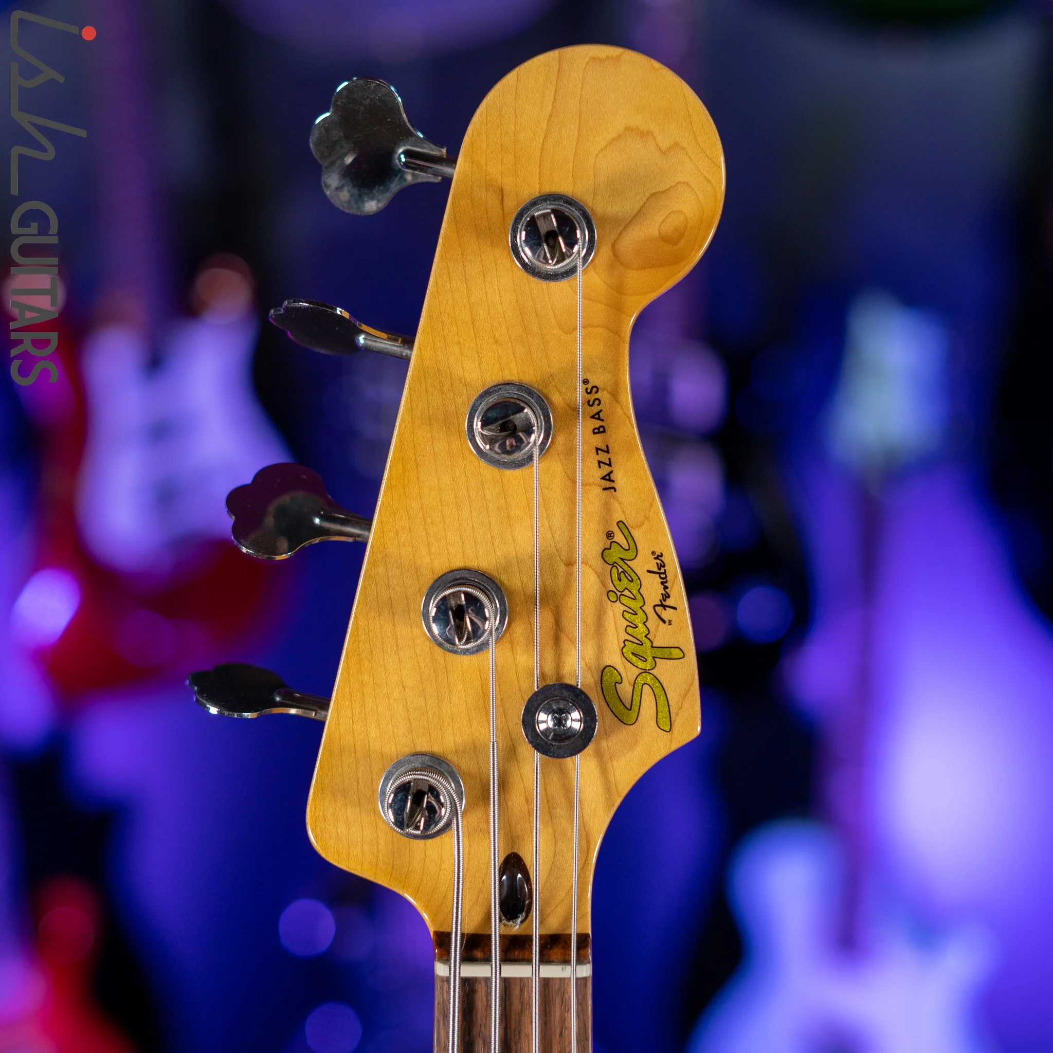 2010s Squier Jazz Vintage Vibe Fralin Pickups - Image 6