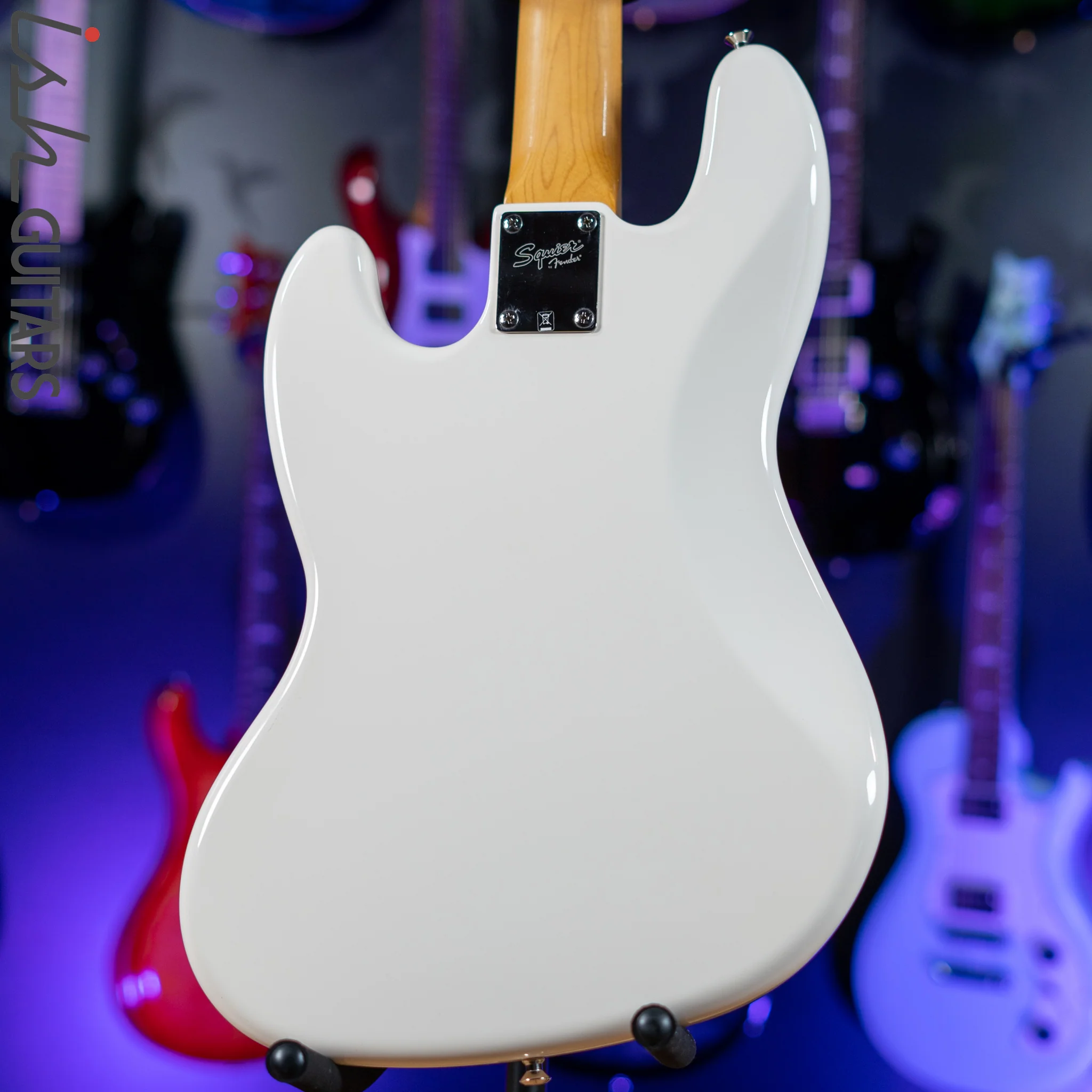 2010s Squier Jazz Vintage Vibe Fralin Pickups - Image 8