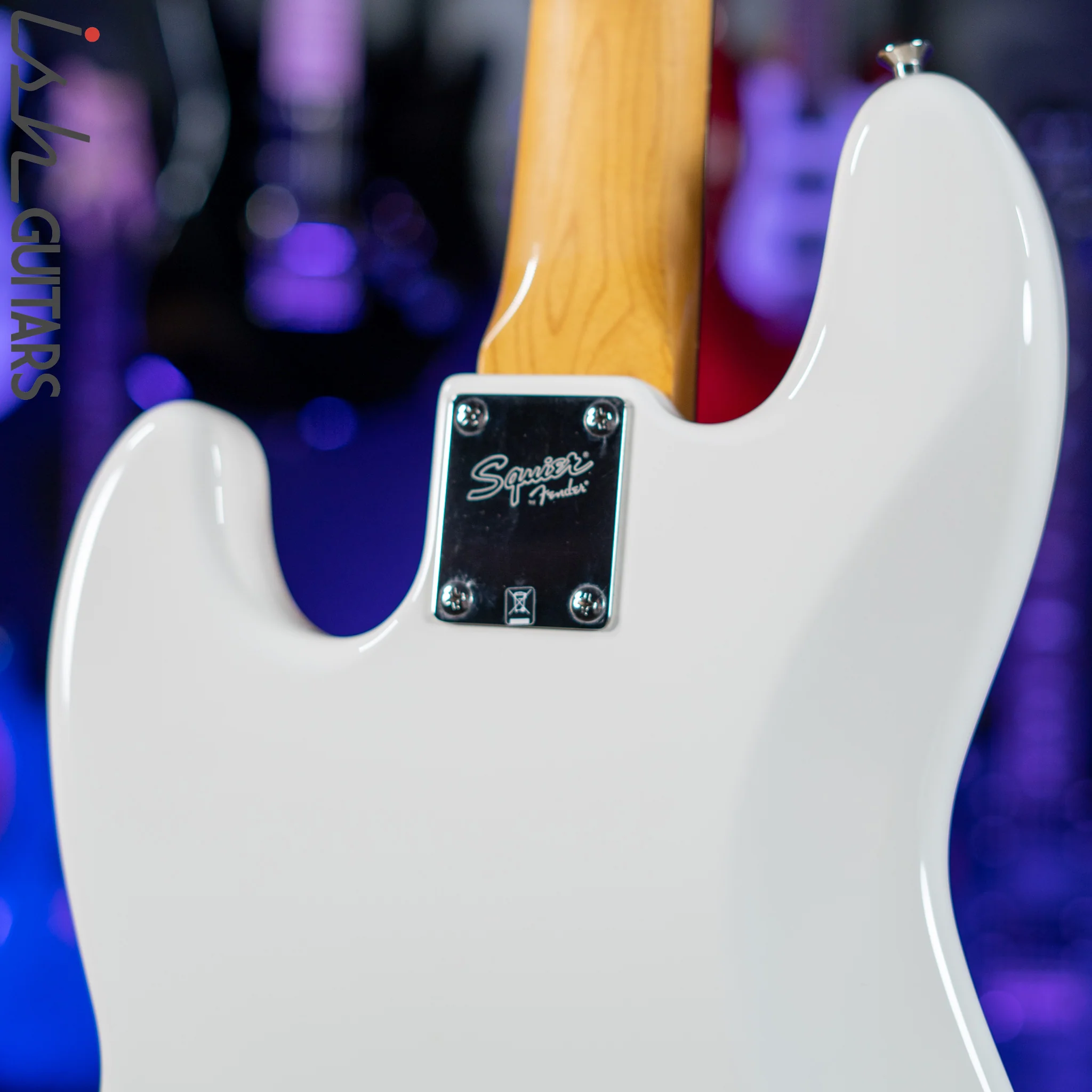 2010s Squier Jazz Vintage Vibe Fralin Pickups - Image 9