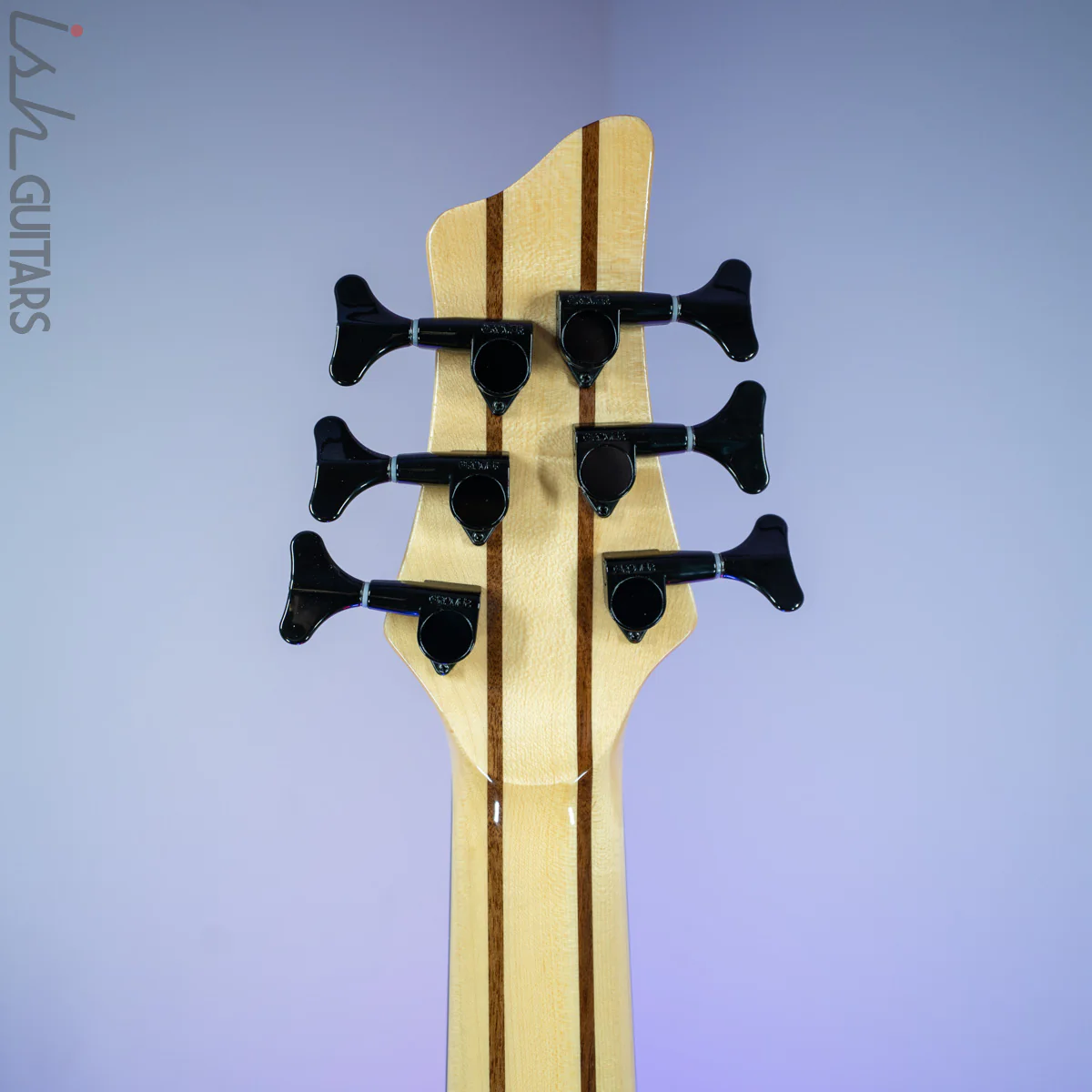 2010s Wolf S10-6 Lined Fretless Bass Rosewood Top - Image 15