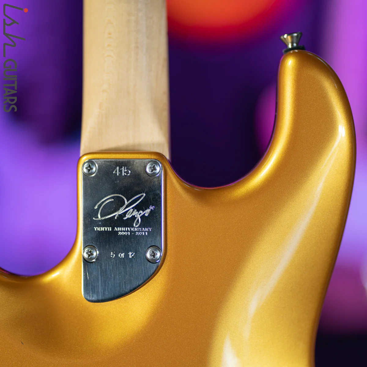 2011 D’Pergo 10th Anniversary Strat 5 of 12 - Image 11
