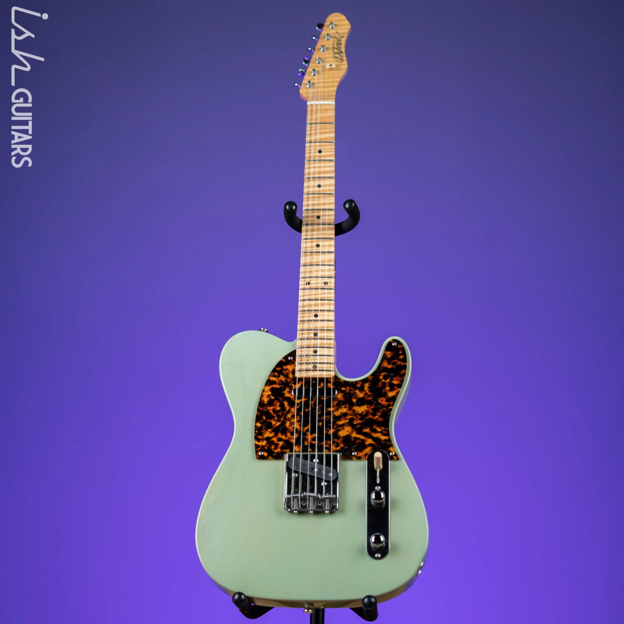 2011 DeTemple Guitars Spirit Series Tele Seafoam Green - Image 2