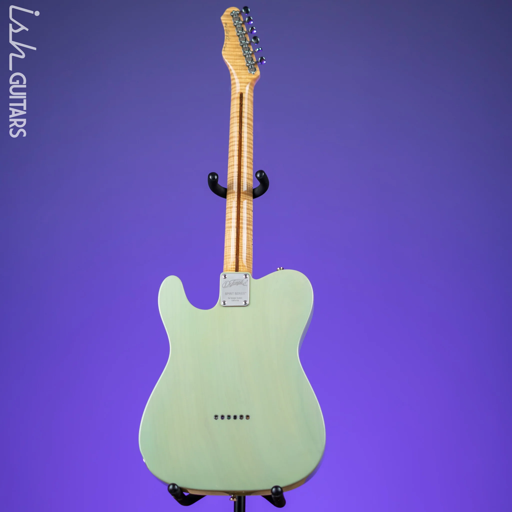 2011 DeTemple Guitars Spirit Series Tele Seafoam Green - Image 9