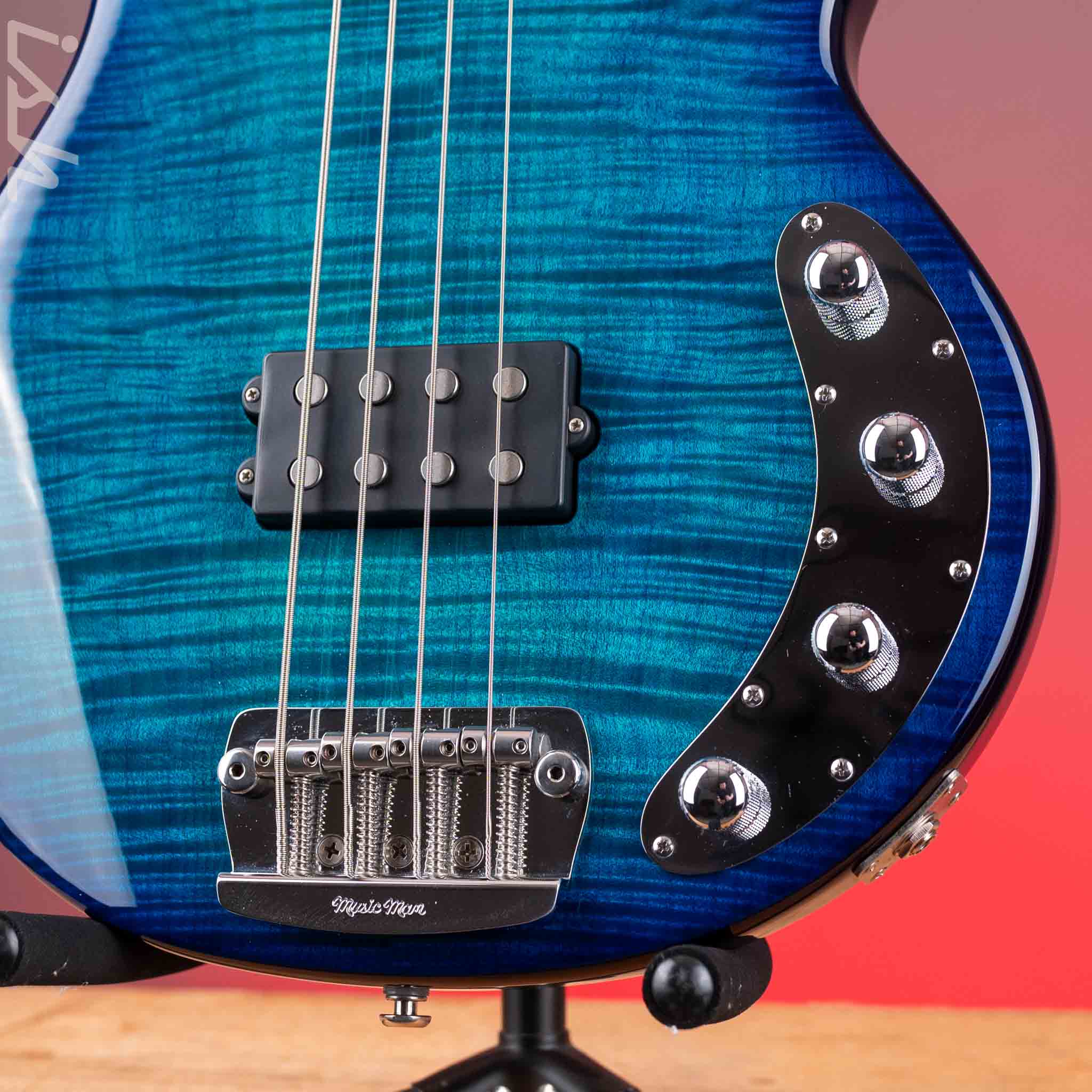 2011 Ernie Ball Music Man Custom Shop StingRay 4-String Bass - Image 4