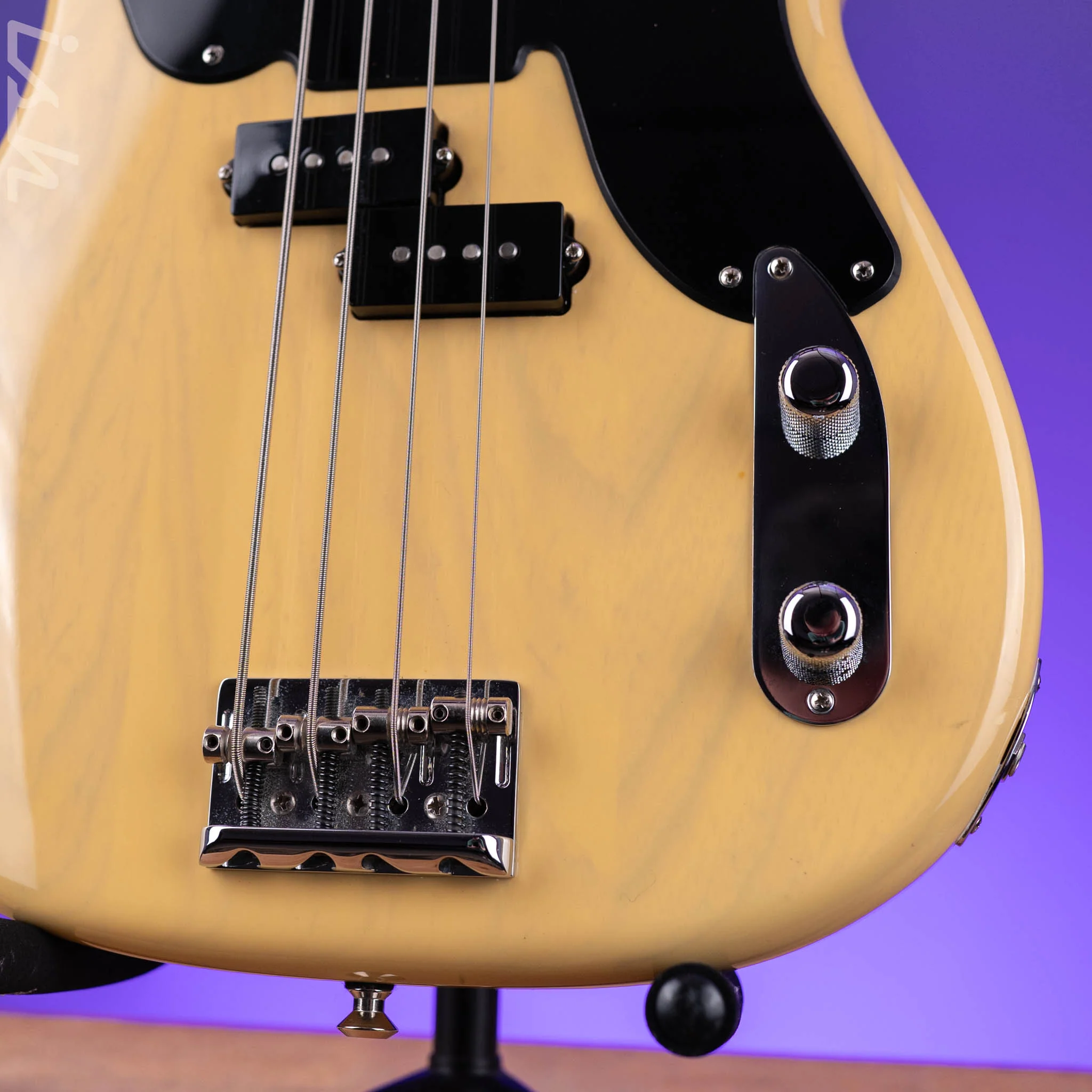 2011 Fender 60th Anniversary Precision Bass Butterscotch Blonde - Image 4