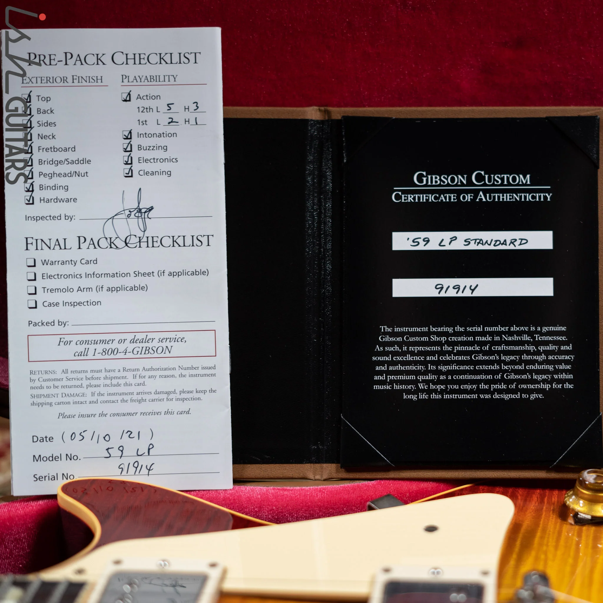 2021 Gibson Custom Shop ‘59 Reissue Les Paul Standard - Image 17