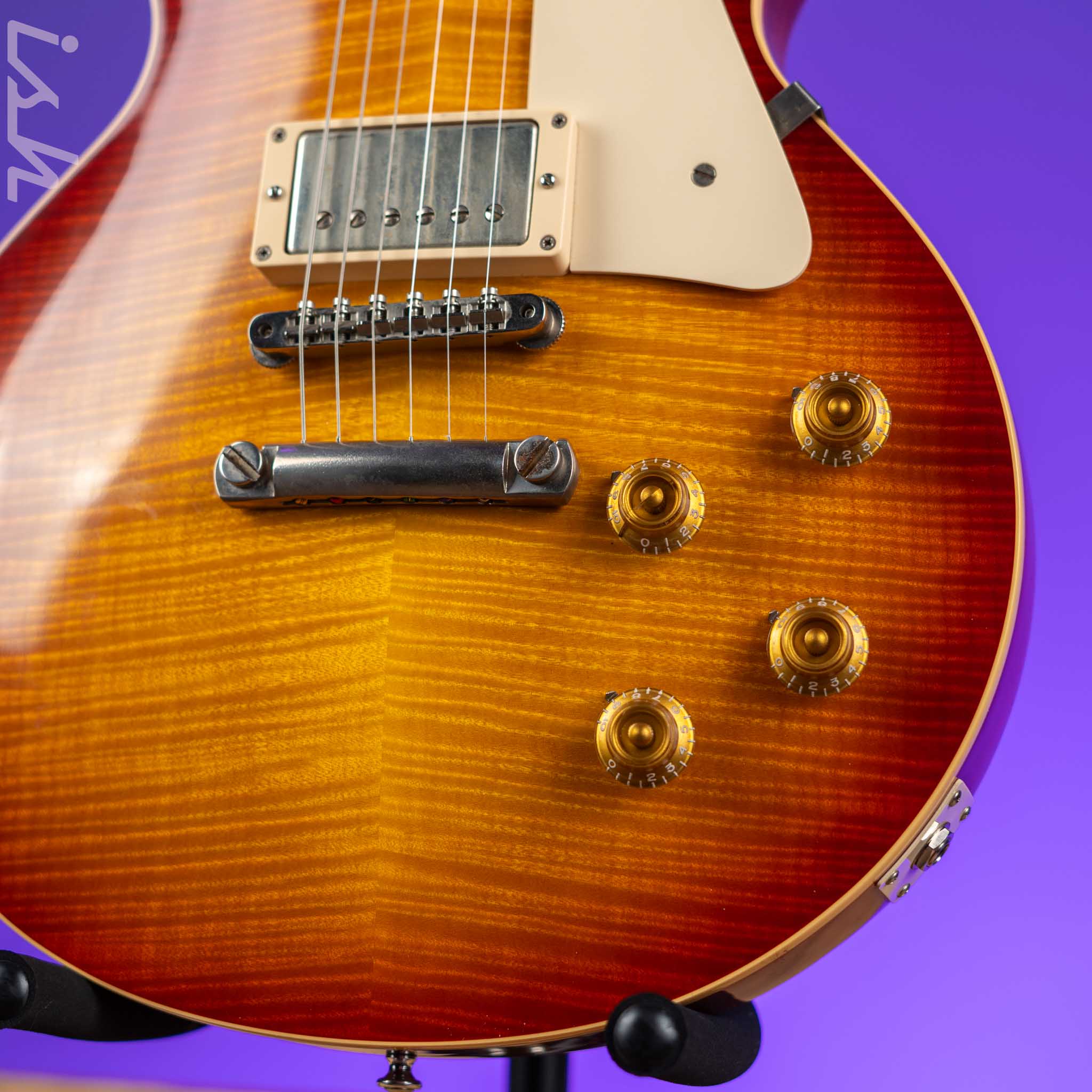 2011 Gibson Custom Shop 59 Reissue Washed Cherry Sunburst - Image 5