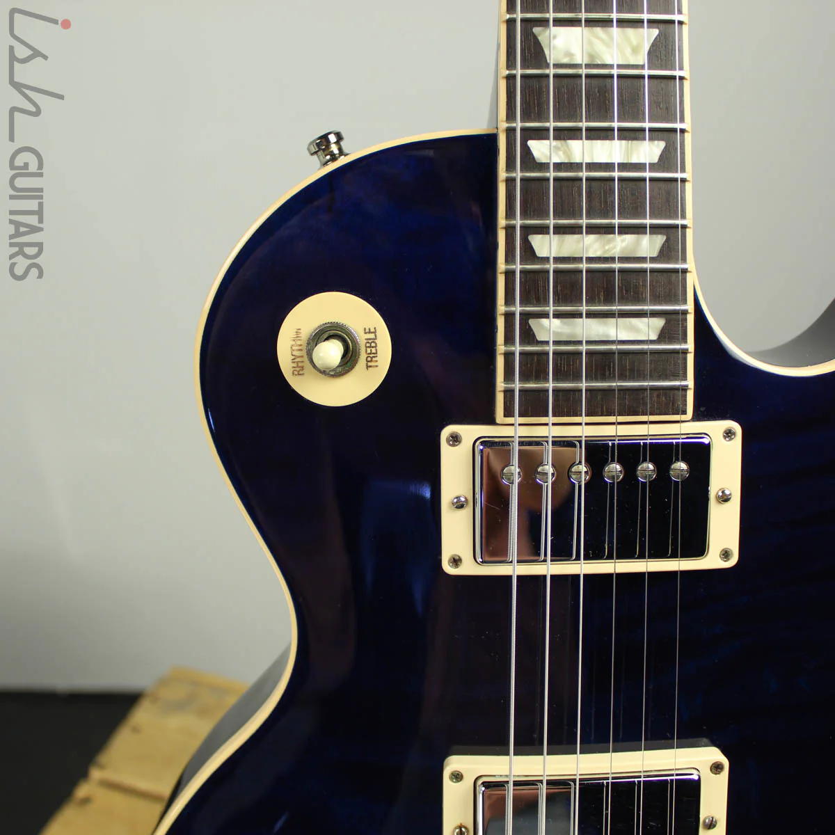 2011 Gibson Les Paul Chicago Blue - Image 4