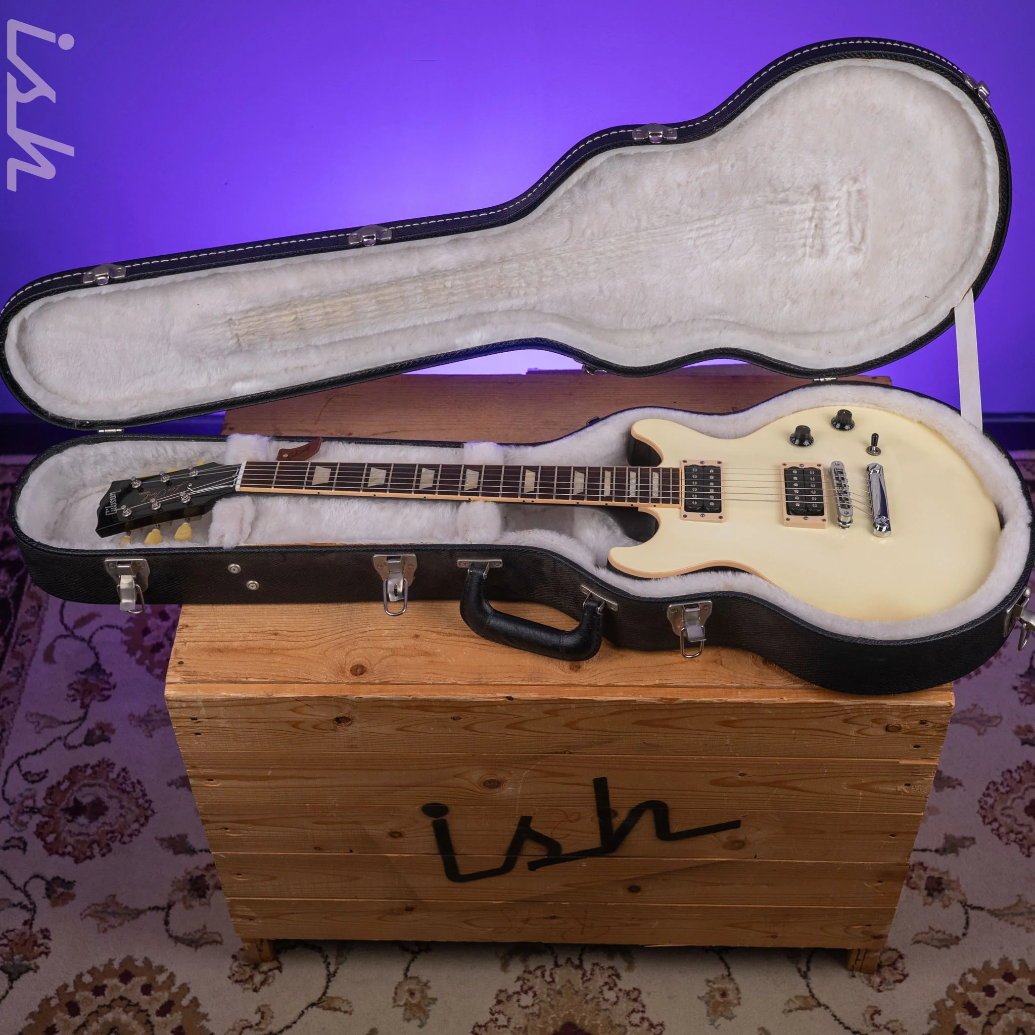 2011 Gibson Les Paul Double Cut Alpine White - Image 22