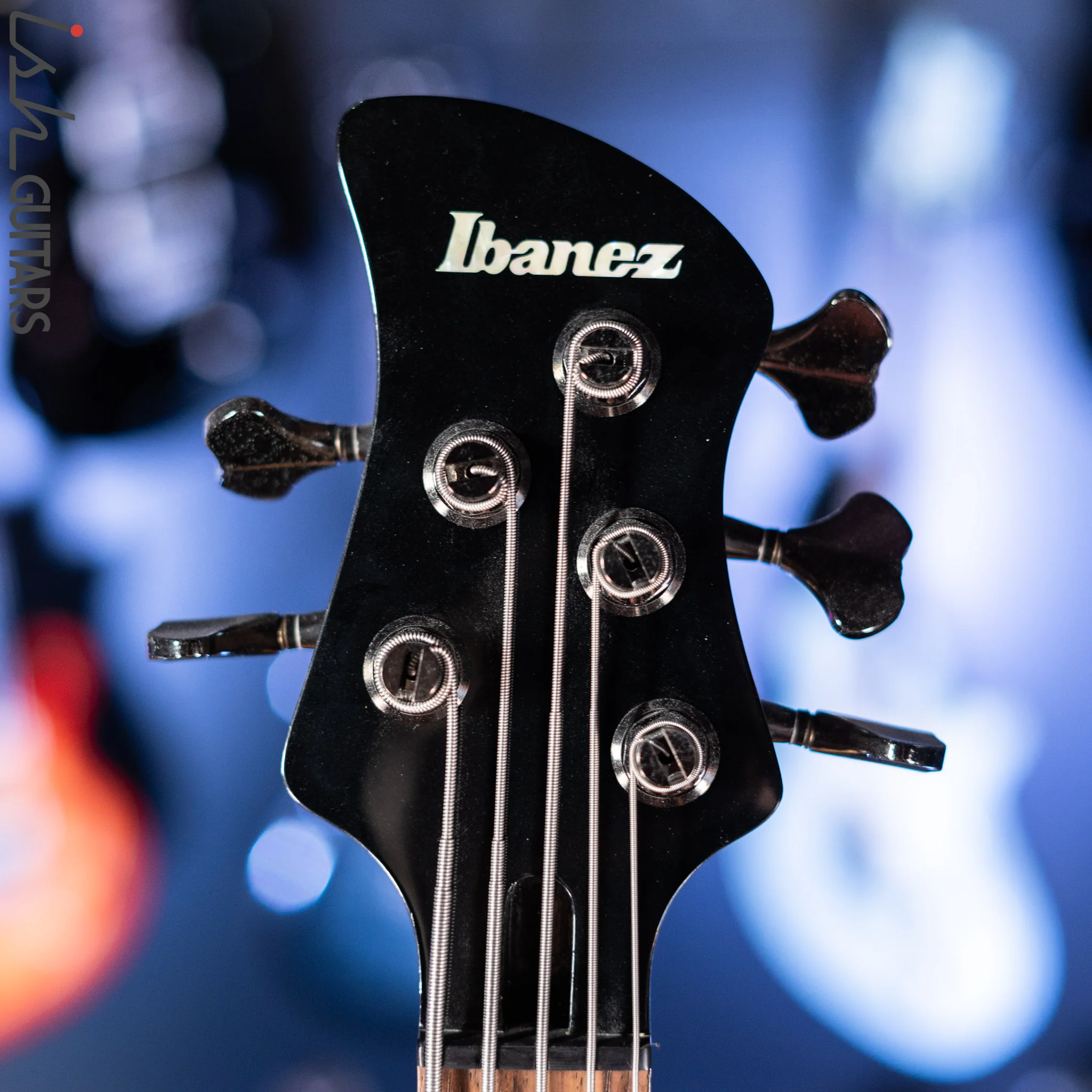 2011 Ibanez Prestige G105 Grooveline 5-String Bass Transparent Espresso - Image 6