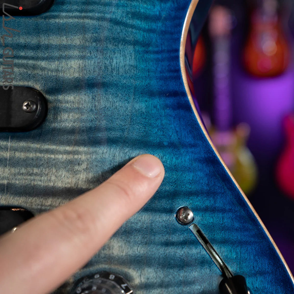 2011 PRS 513 Faded Blue Burst 10 Top - Image 21