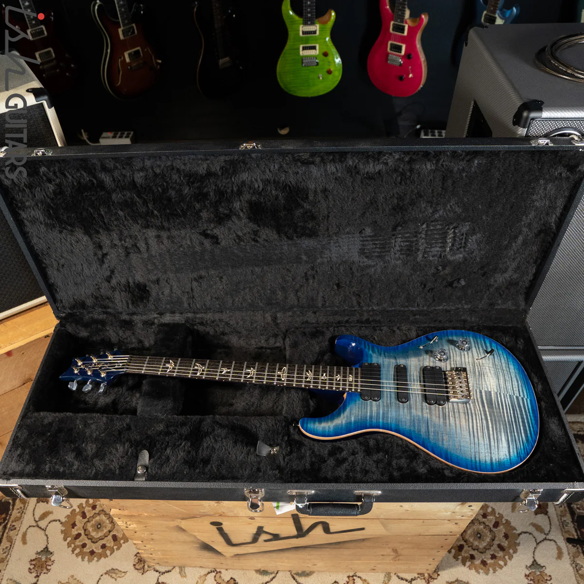 2011 PRS 513 Faded Blue Burst 10 Top - Image 22