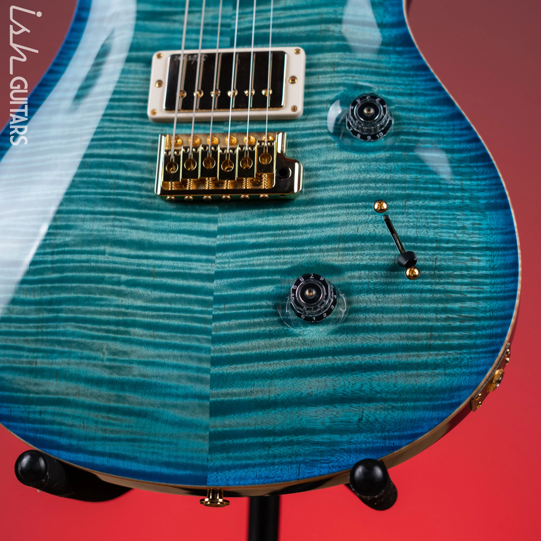 2011 PRS Custom 24 Tree Of Life Makena Blue - Image 4