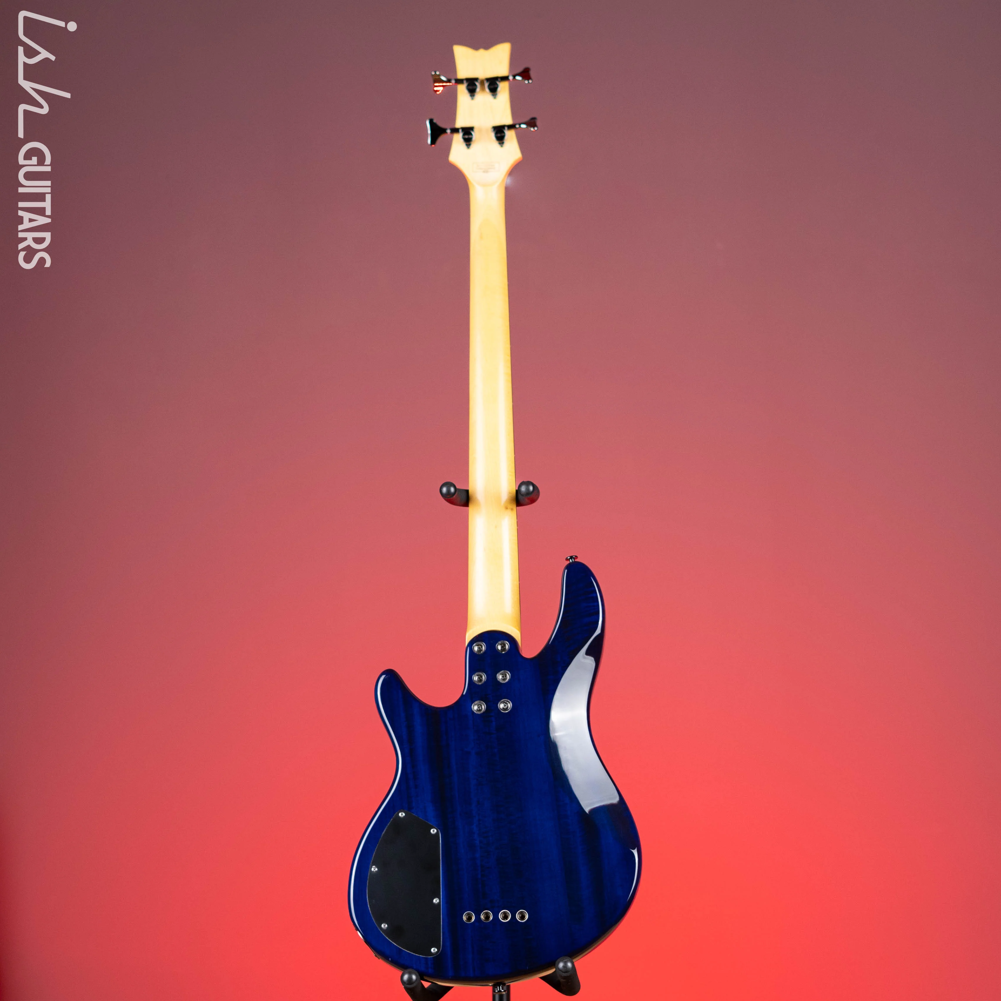 2011 Schecter Diamond Series Raiden Special 4-String Bass Blue Burst - Image 6