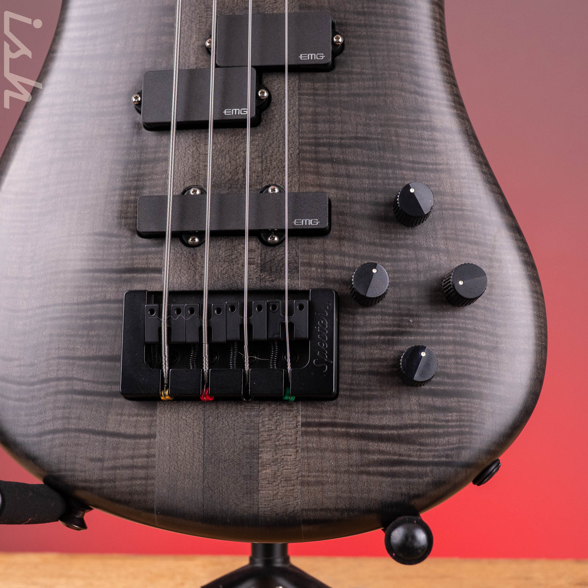 2011 Spector Forte 4 Matte Black Satin - Image 5
