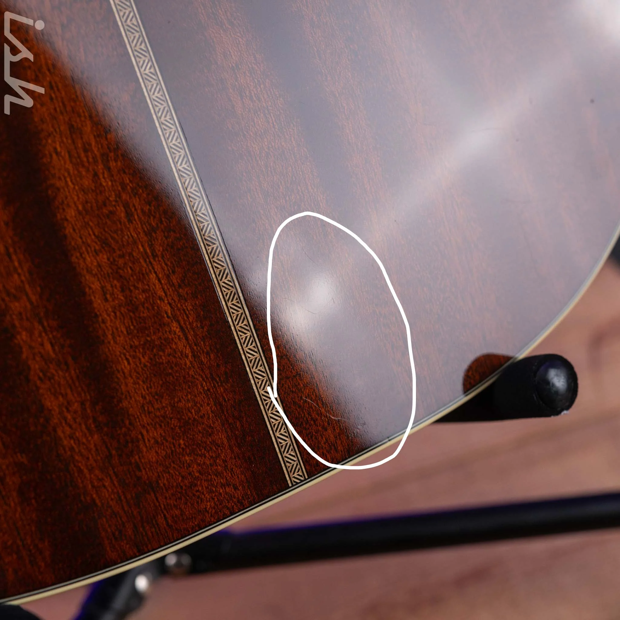 2012 Bourgeois Custom OM Italian Spruce Top - Image 16