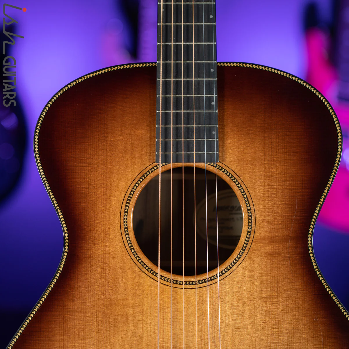 2012 Breedlove Oregon Concert LTD Whiskey Burst - Image 3
