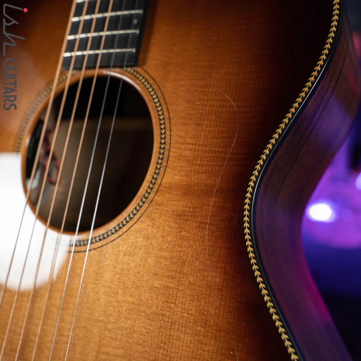 2012 Breedlove Oregon Concert LTD Whiskey Burst - Image 7