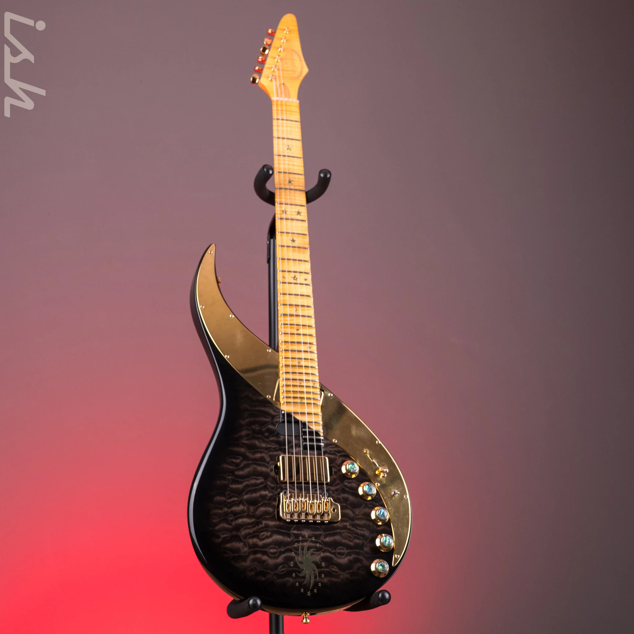 2012 Dean Uli Jon Roth Sky Guitar #9 "Black Velvet Sky" *Signed by Uli Jon Roth* - Image 2