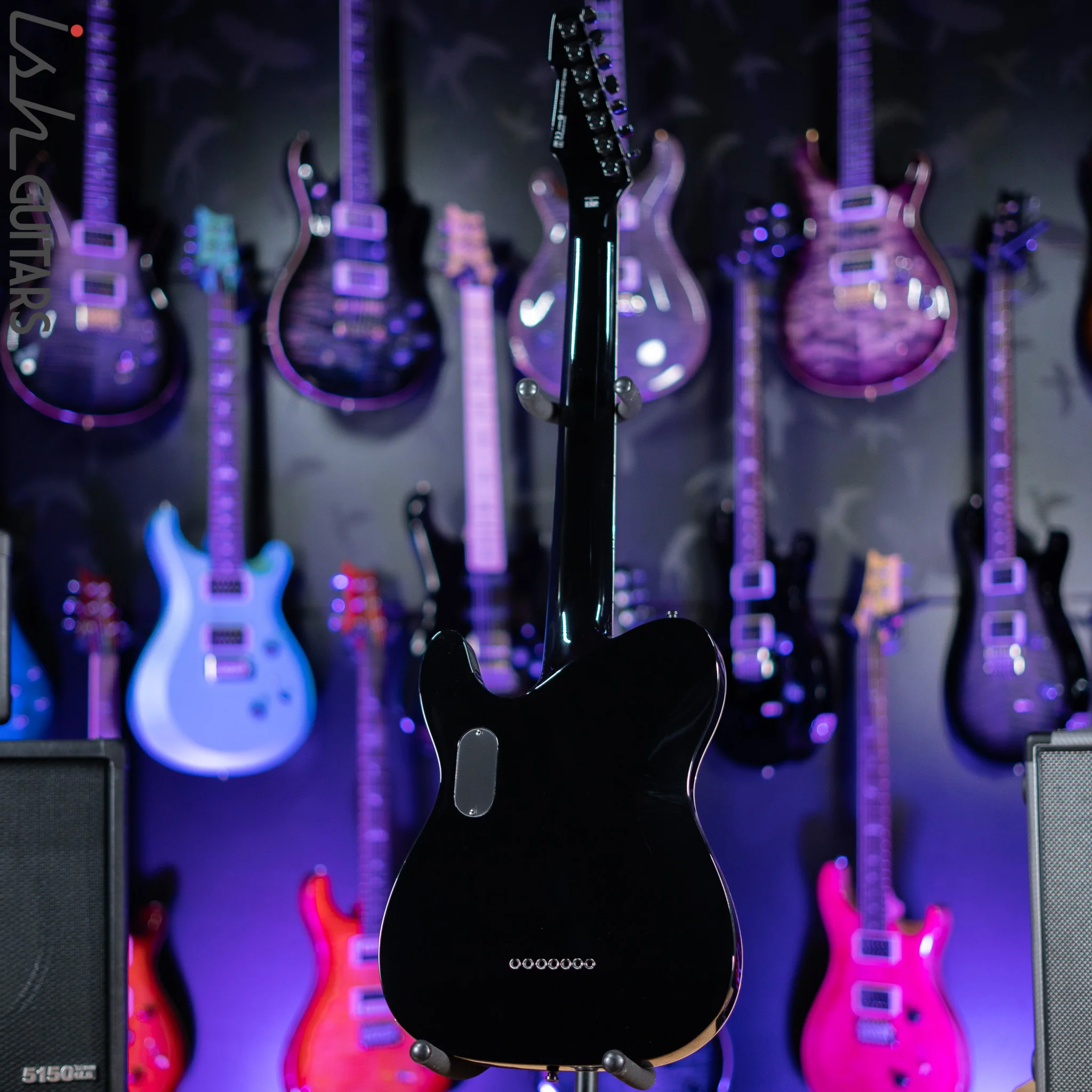 2012 ESP LTD SCT-607B 7-String Electric Guitar Black - Image 10