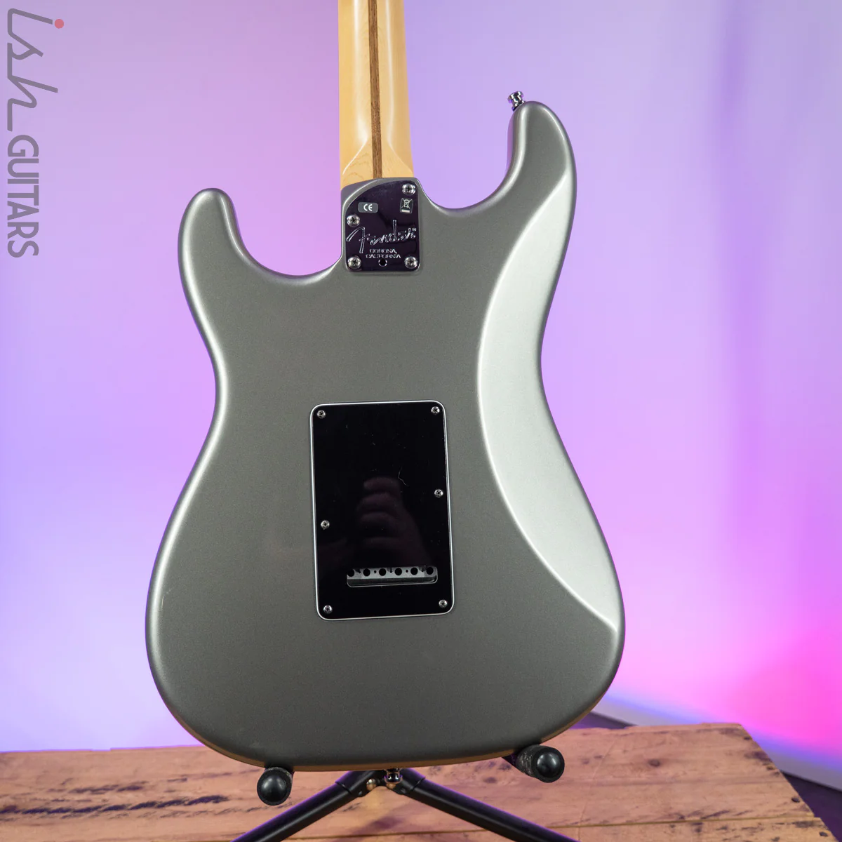 2012 Fender American Deluxe Stratocaster HSS Tungsten - Image 11