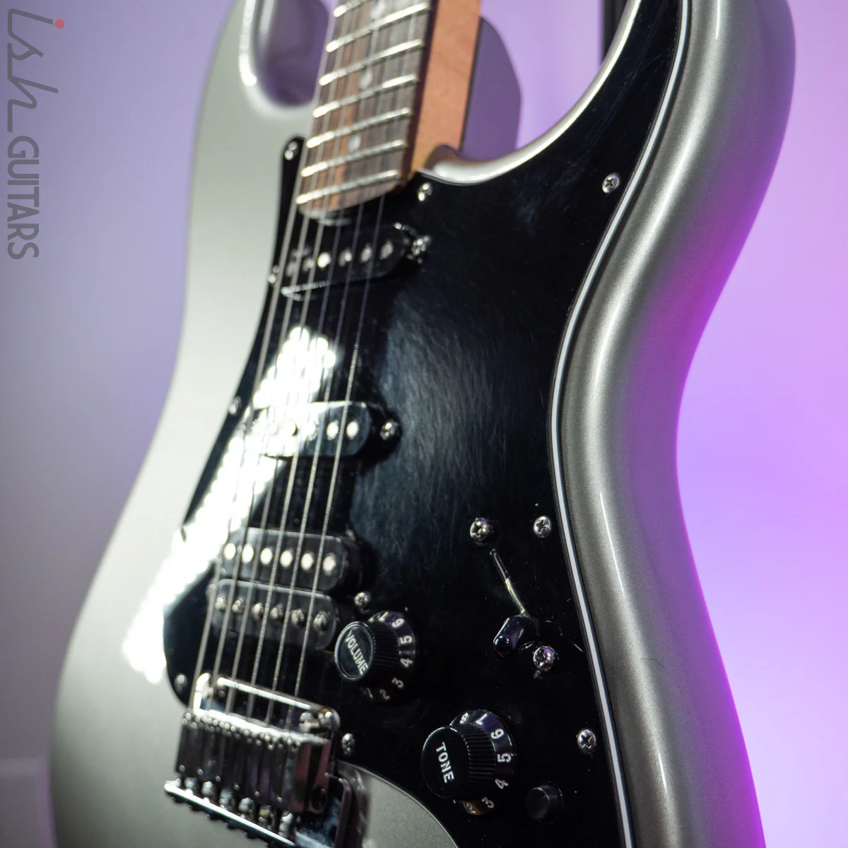 2012 Fender American Deluxe Stratocaster HSS Tungsten - Image 8