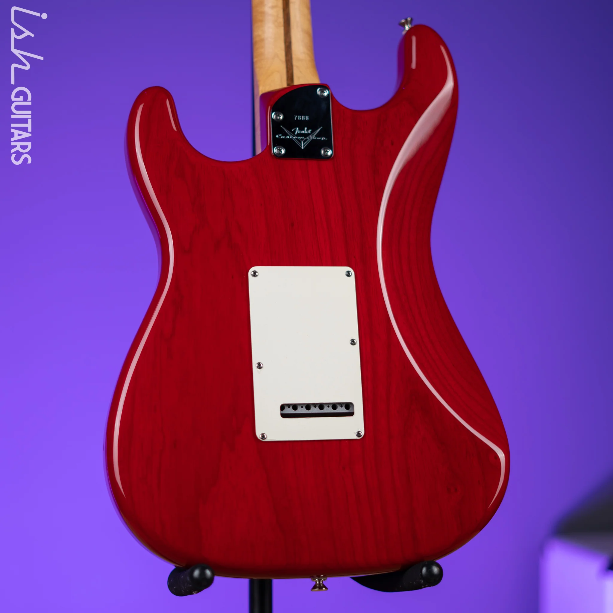 2012 Fender Custom Shop DLX Stratocaster Candy Red Quilt - Image 12