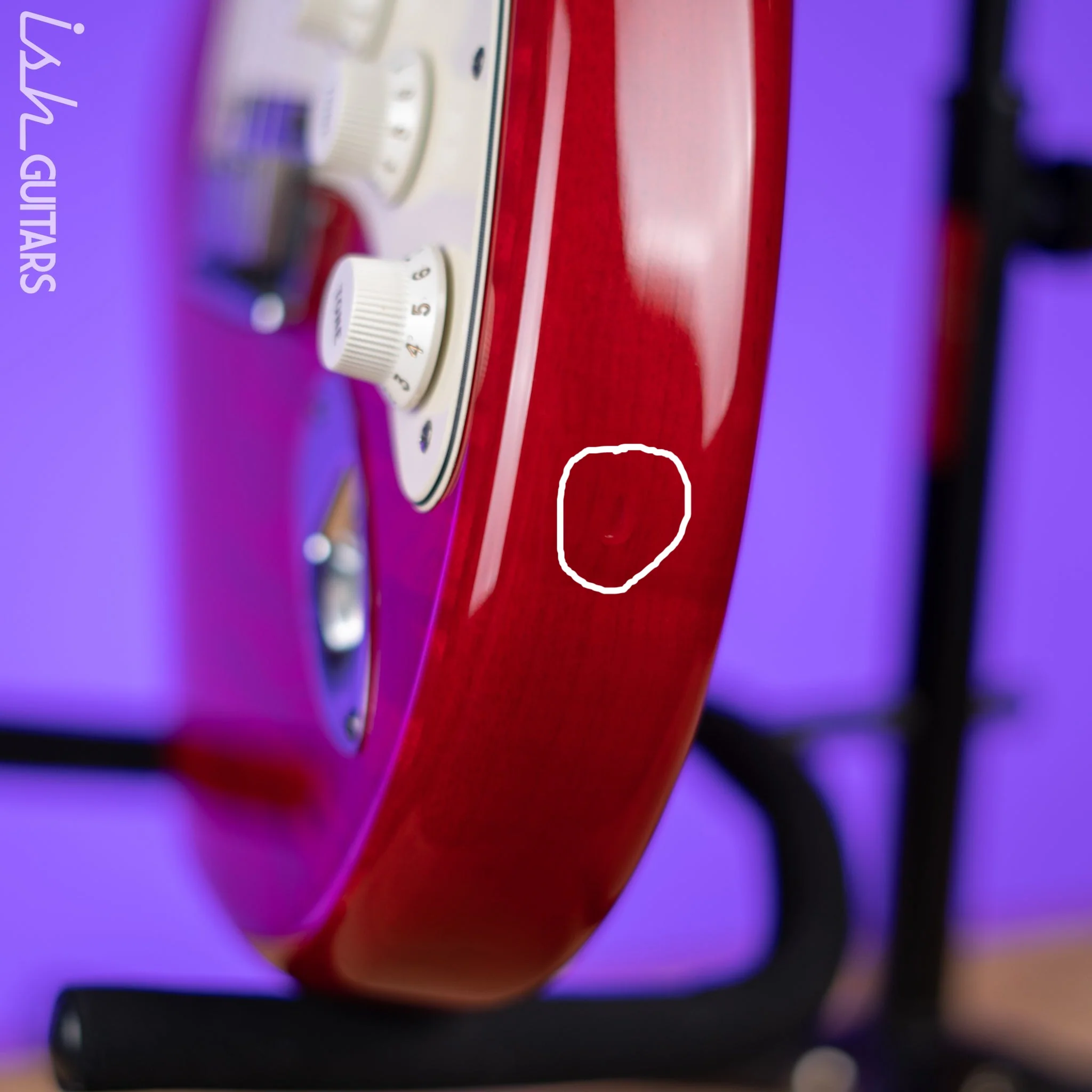 2012 Fender Custom Shop DLX Stratocaster Candy Red Quilt - Image 8