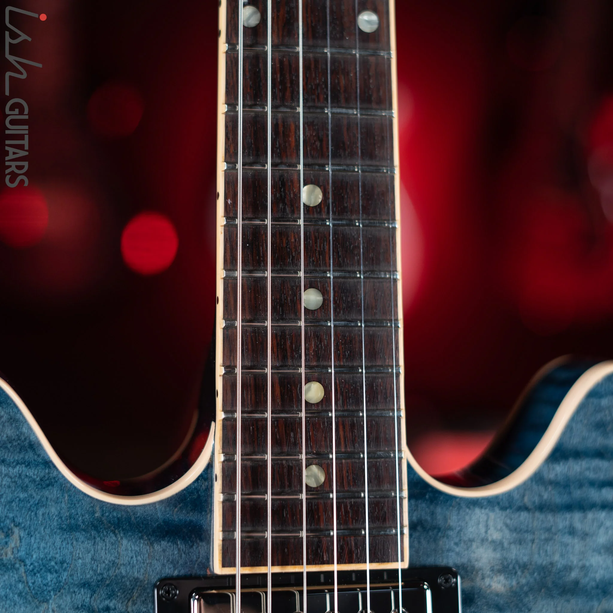2012 Gibson Custom Shop Memphis ES-339 Quilted Stain Blue - Image 5