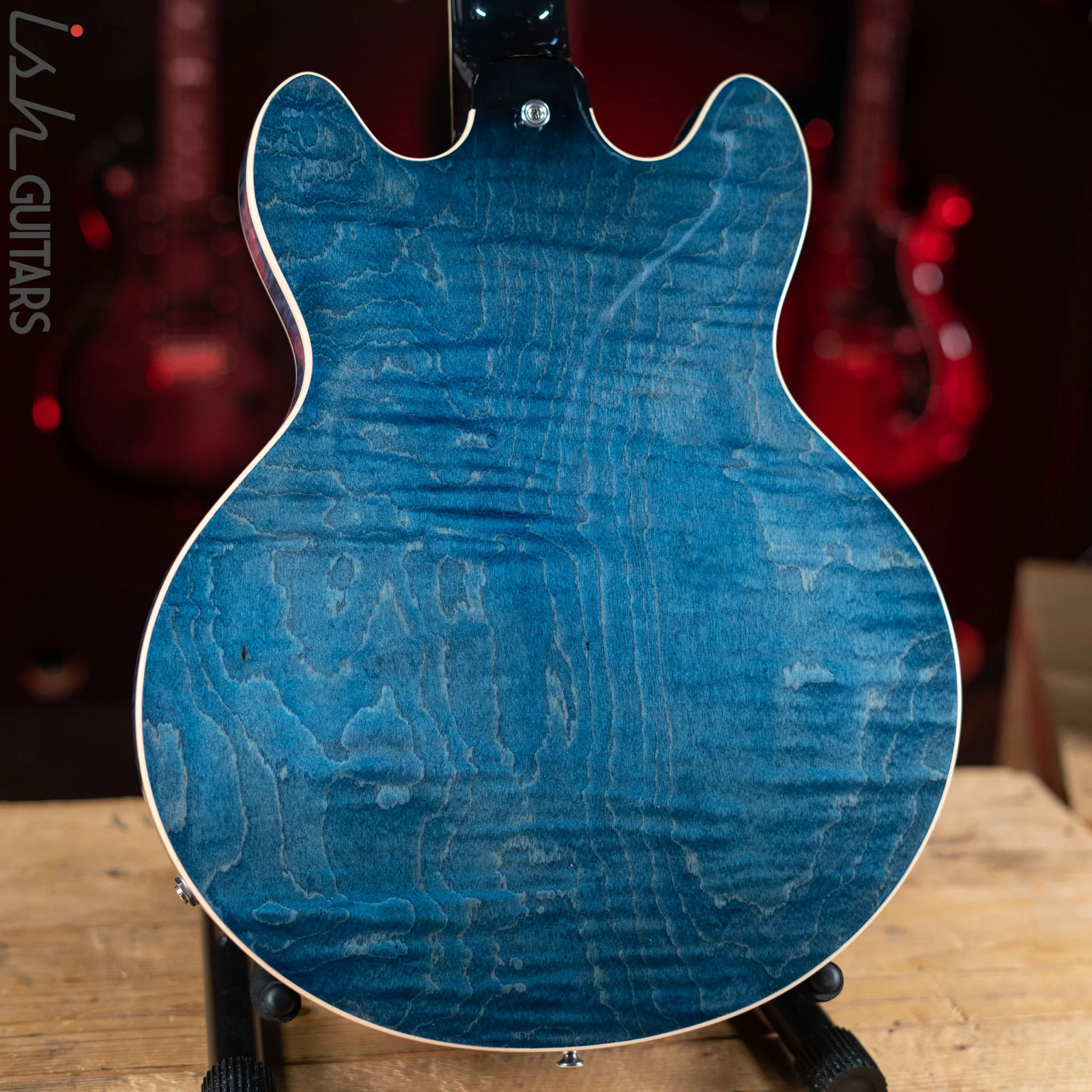 2012 Gibson Custom Shop Memphis ES-339 Quilted Stain Blue - Image 8