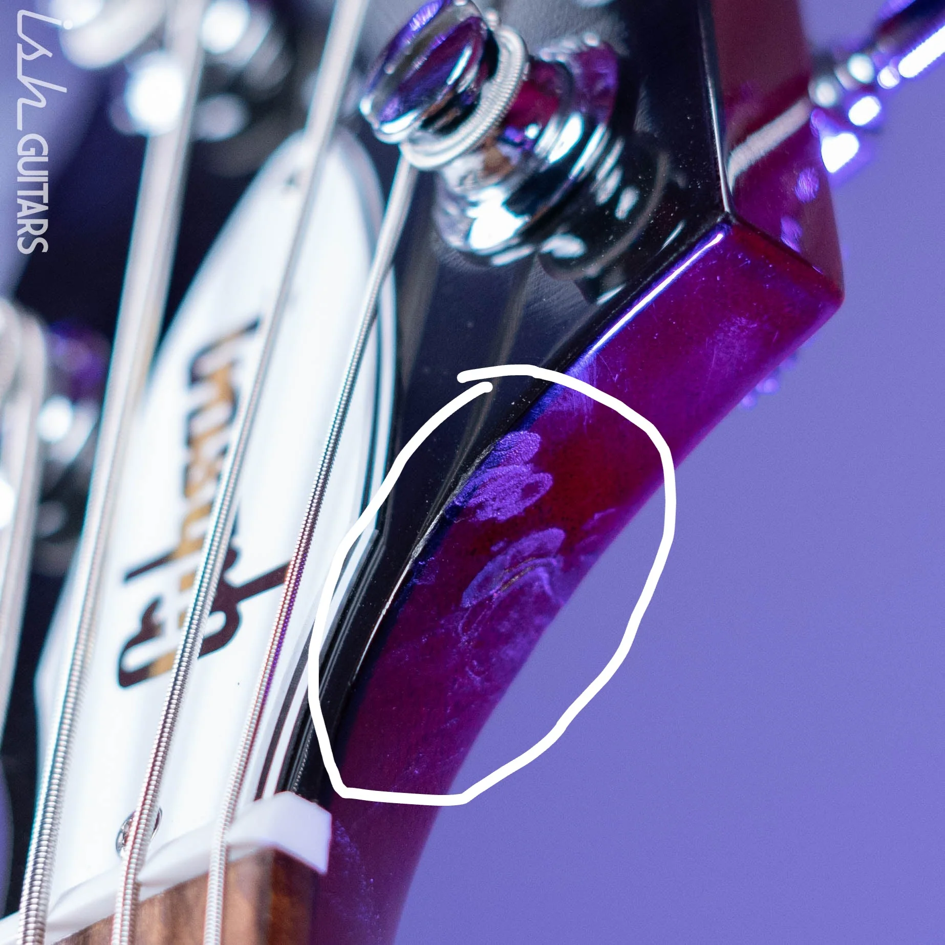 2012 Gibson Flying V Bass Cherry - Image 16