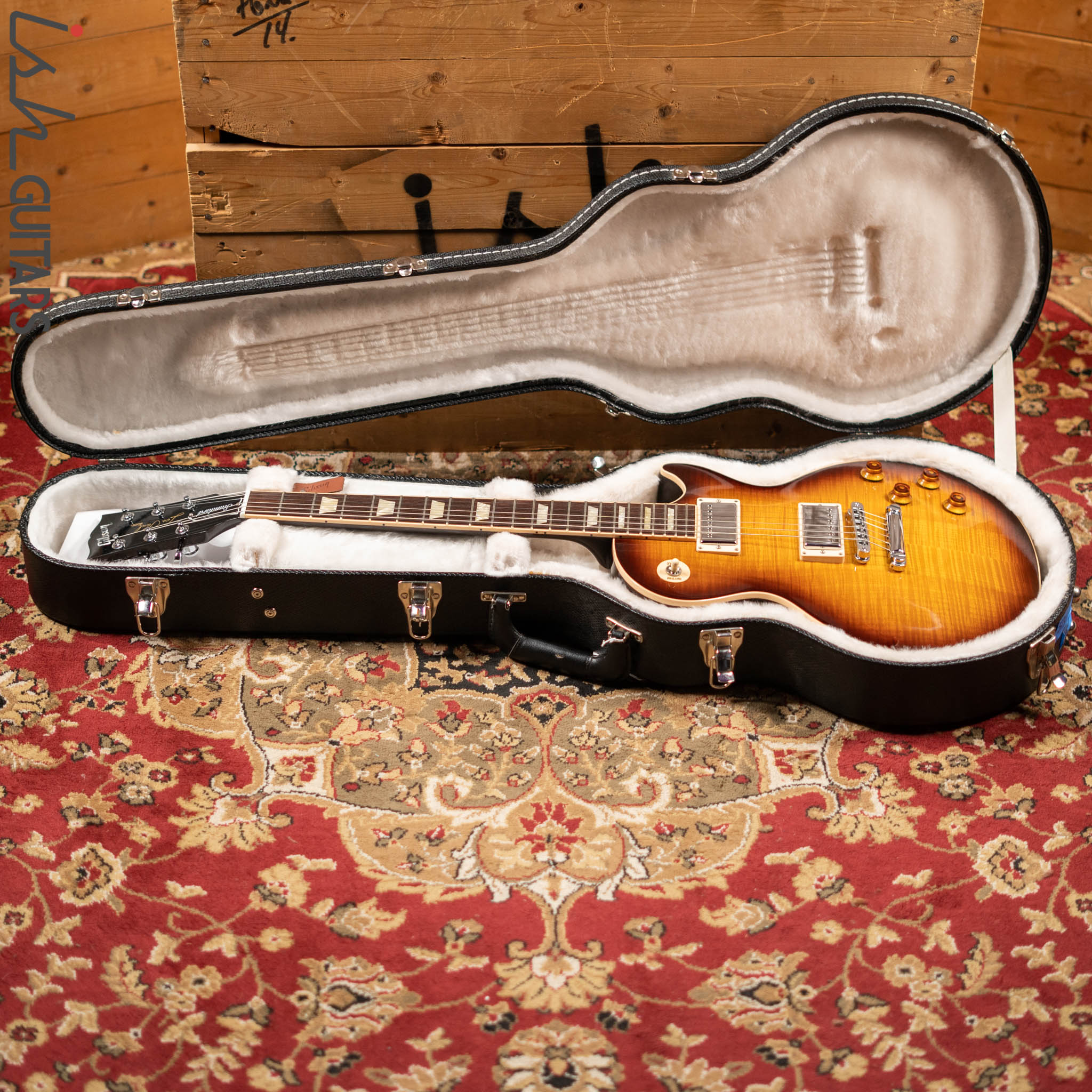 2012 Gibson Les Paul Standard Desert Burst - Image 16