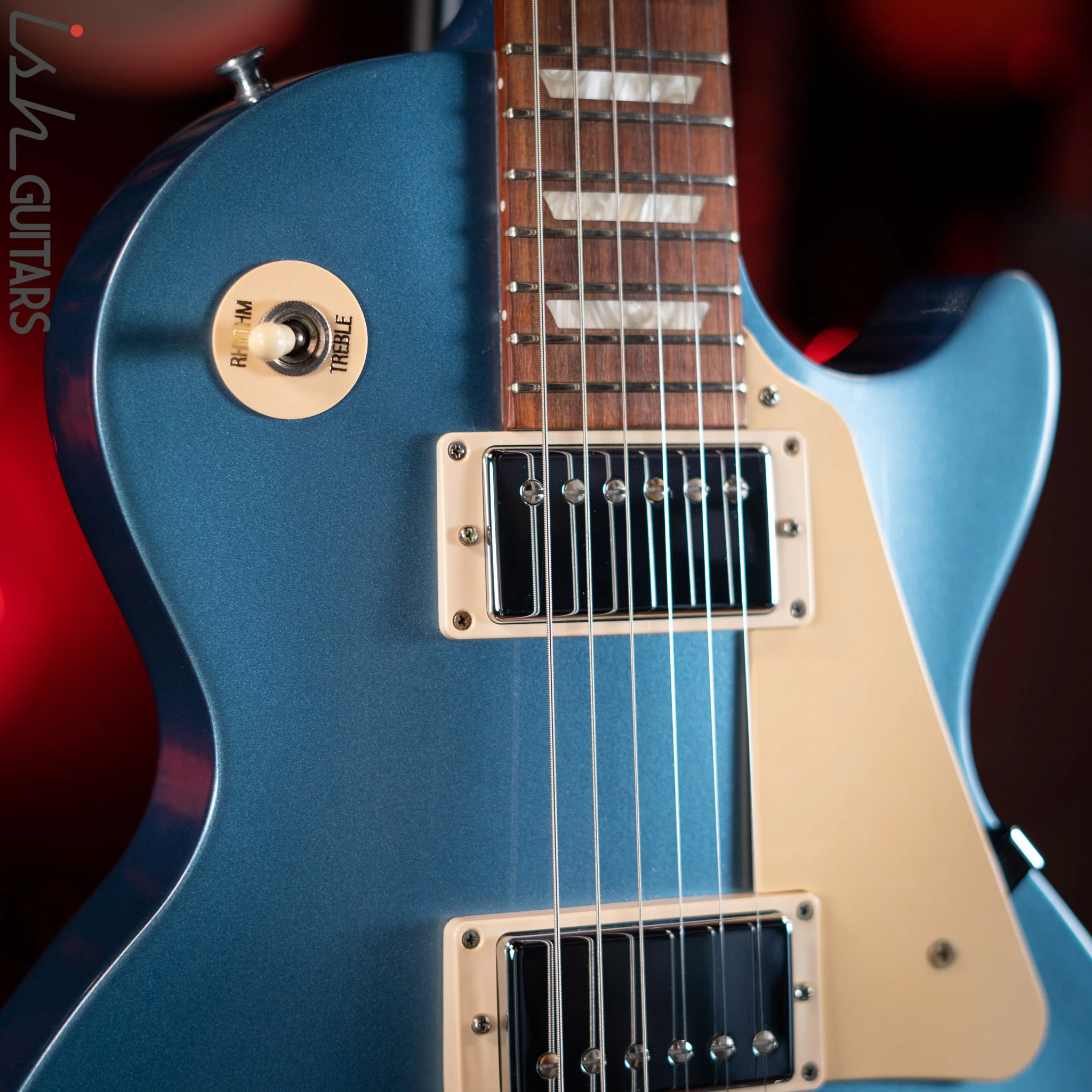 2012 Gibson Les Paul Studio Pelham Blue - Image 3