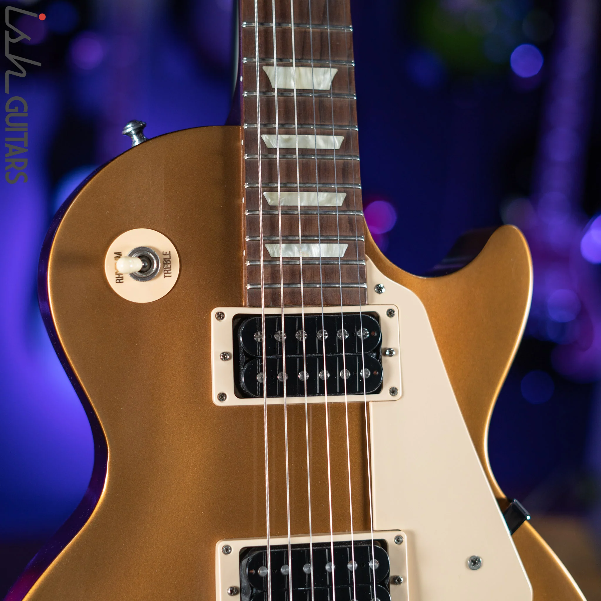 2012 Gibson Les Paul Studio SOS Tribute Gold Top - Image 3