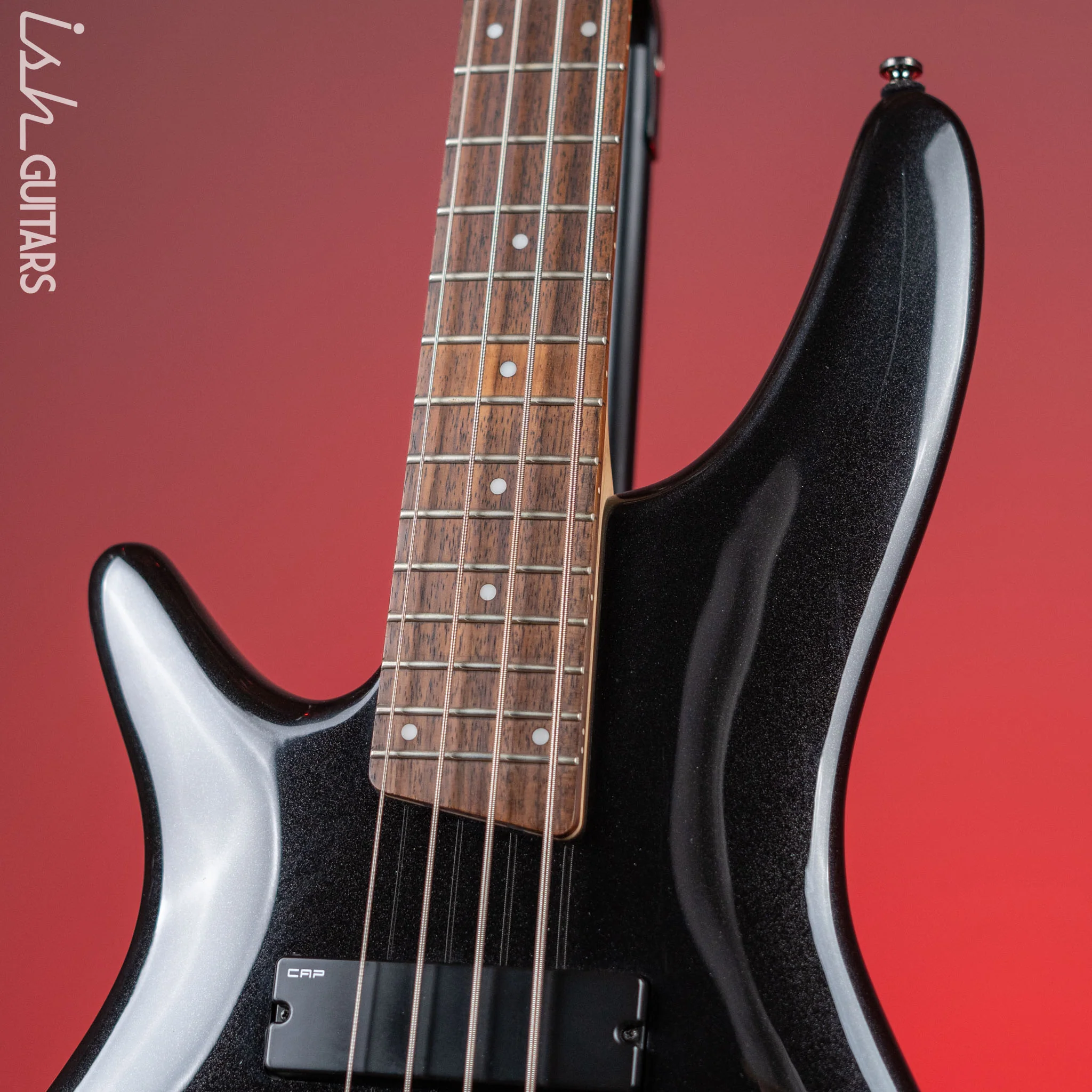 2012 Ibanez SR Standard Series SR300L Black Left Handed - Image 3