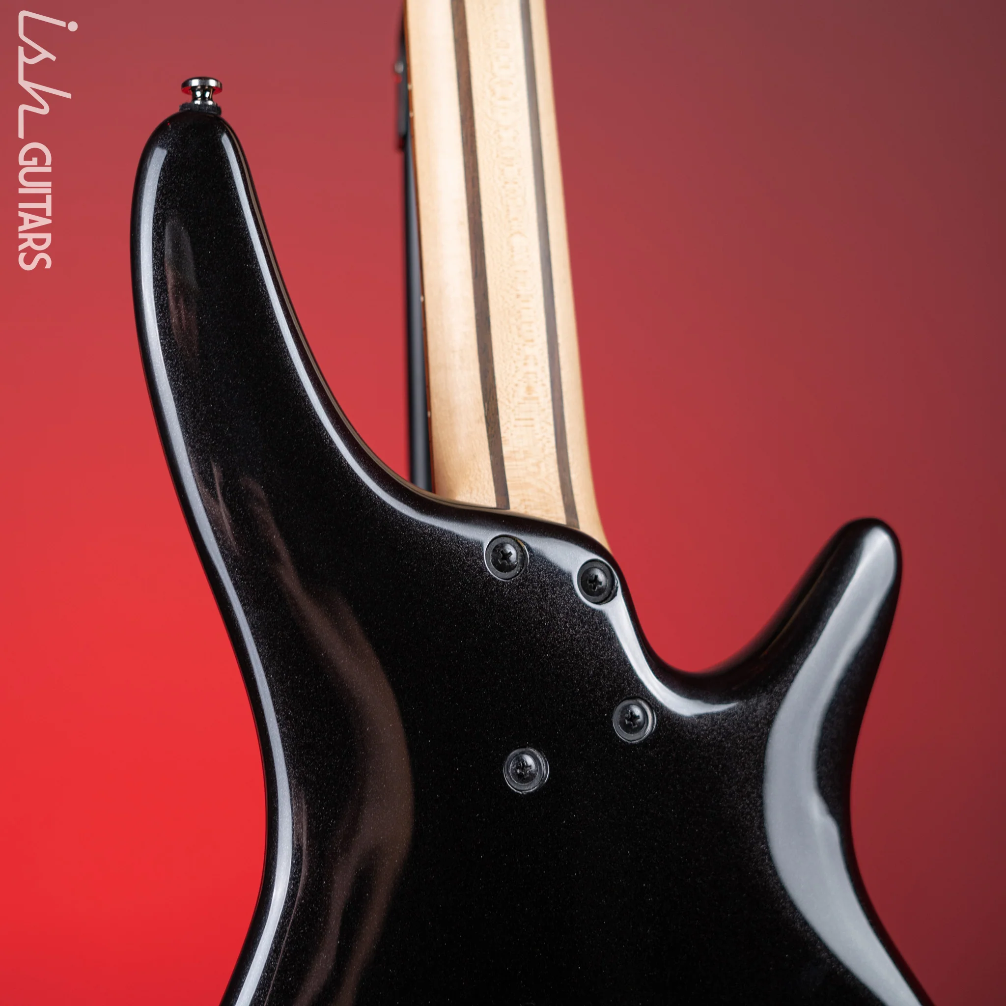 2012 Ibanez SR Standard Series SR300L Black Left Handed - Image 9