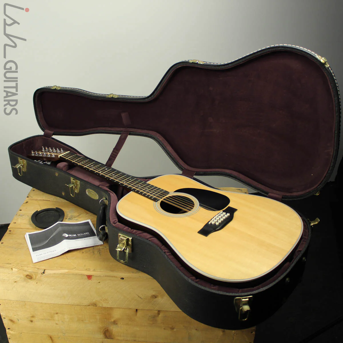 2011 Martin D-12-28 Dreadnought Acoustic w/ Electronics - Image 11