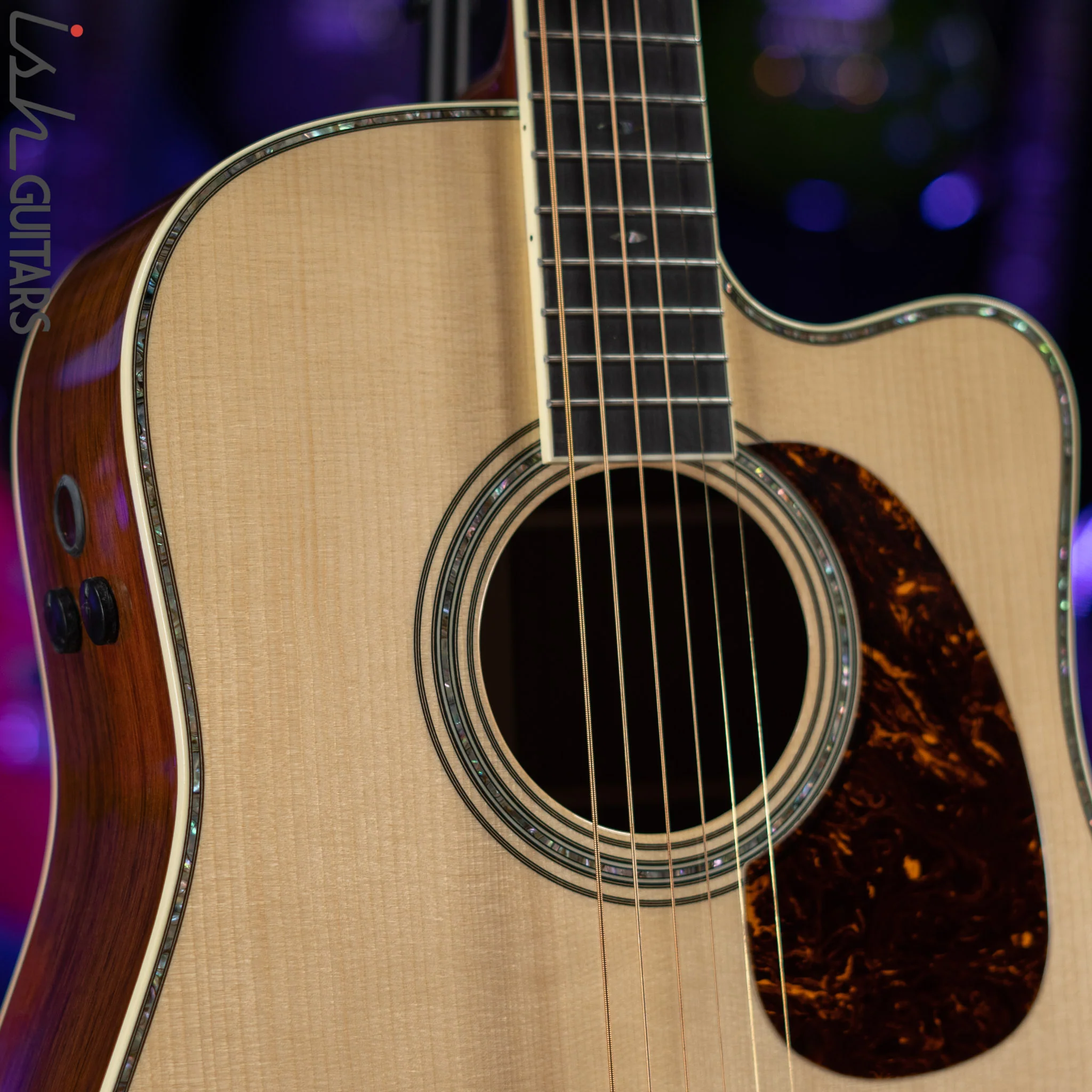 2012 Martin DCPA1 Madagascar Rosewood Prototype - Image 3