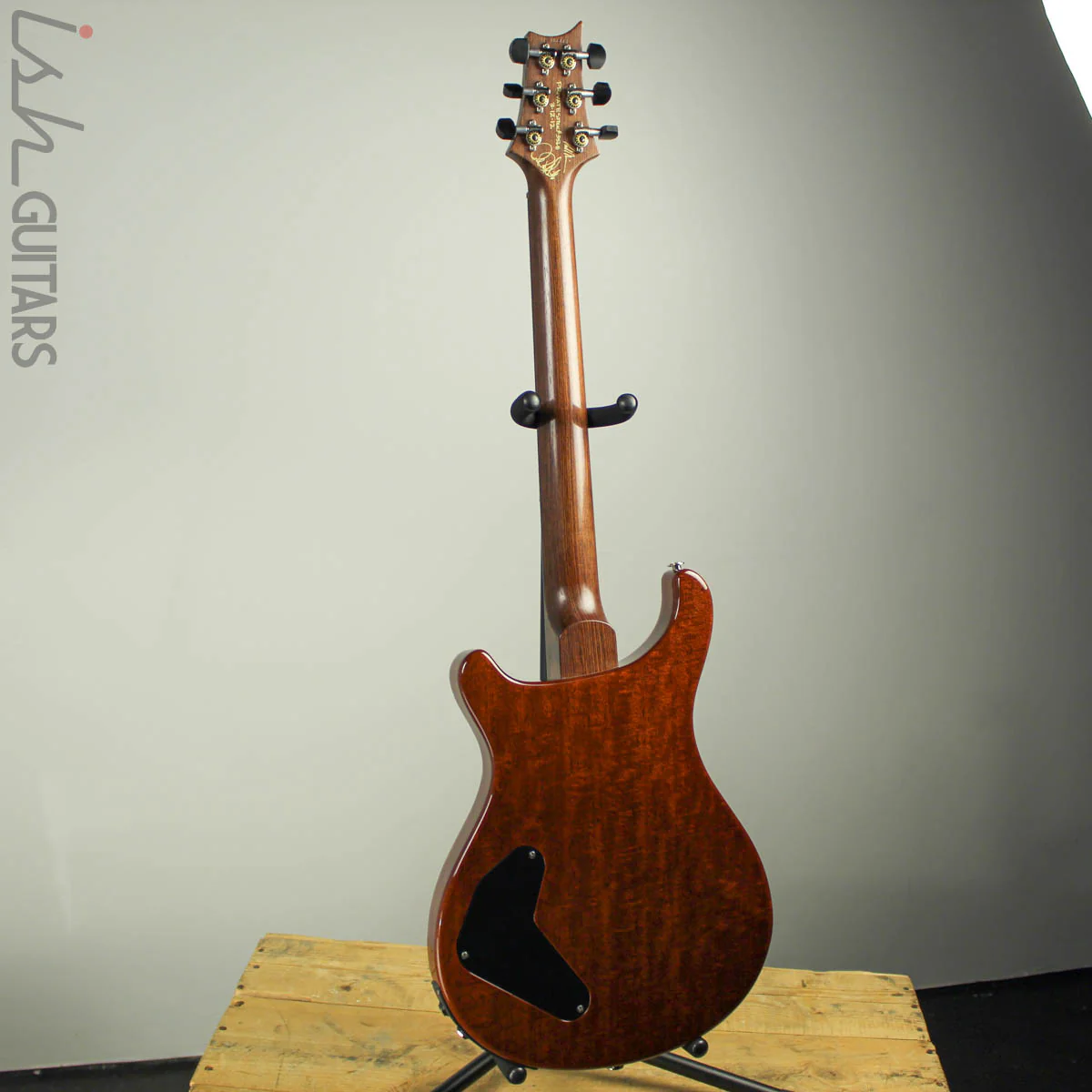 2012 PRS Private Stock McCarty Chambered Natural Smoked Burst Redwood Burl - Image 10