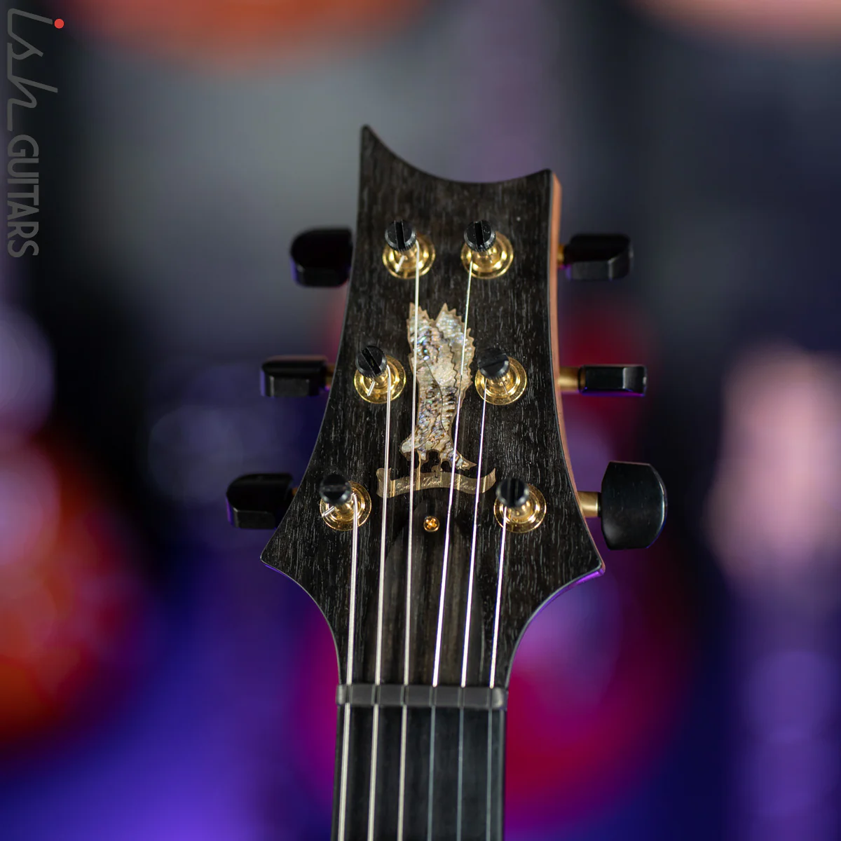 2012 PRS Private Stock DGT Spalted Maple Rosewood Neck Americana Birds - Image 7