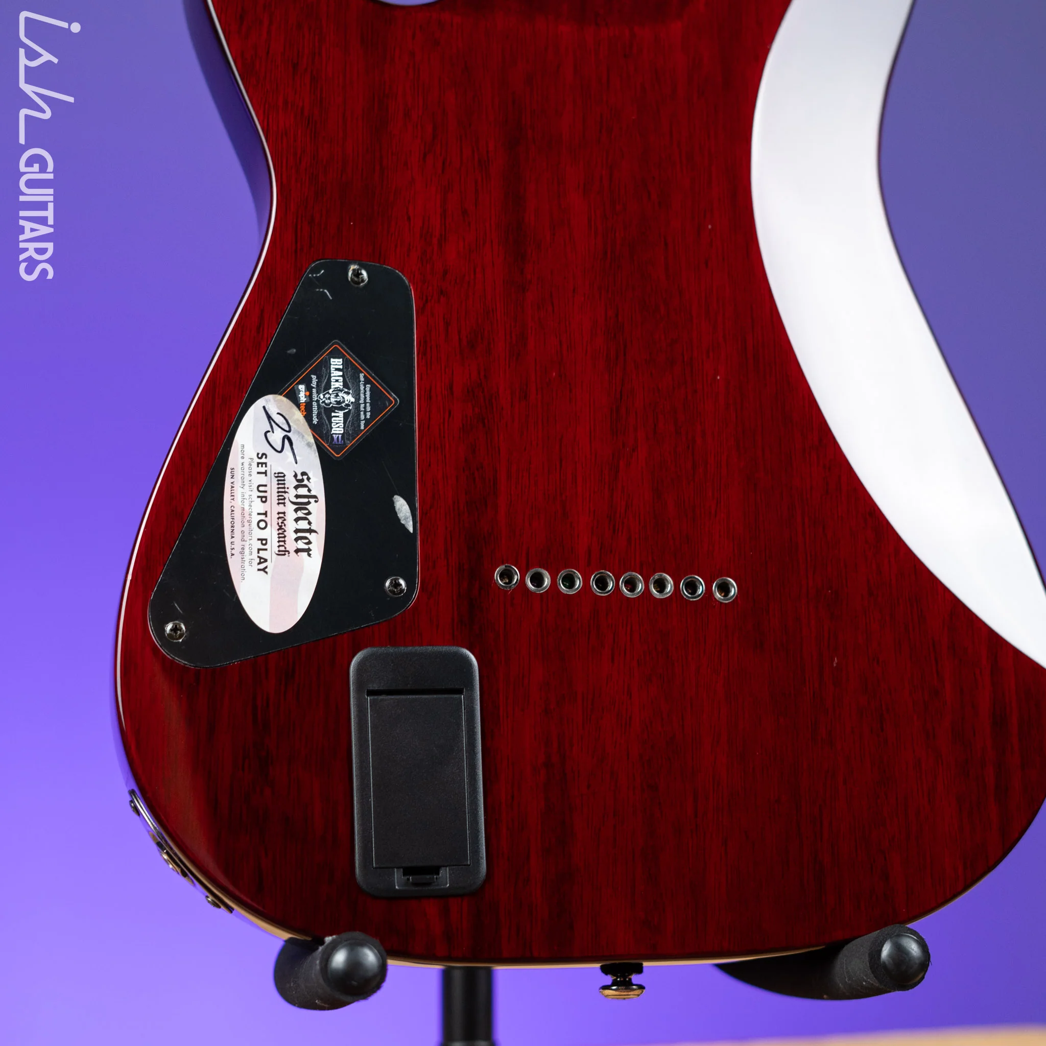 2012 Schecter Damien Elite Crimson 8 String - Image 11