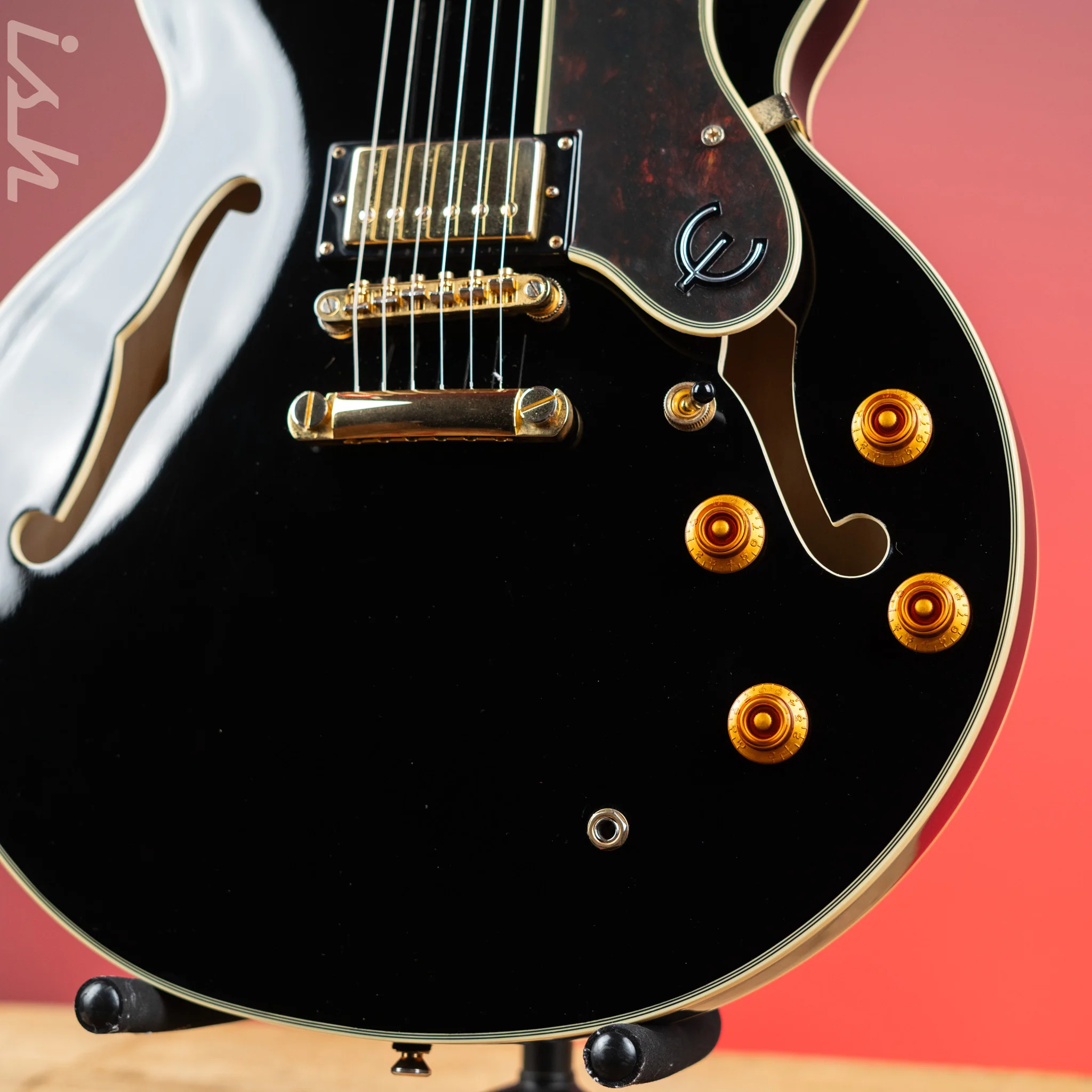 2013 Epiphone Sheraton II Ebony - Image 4