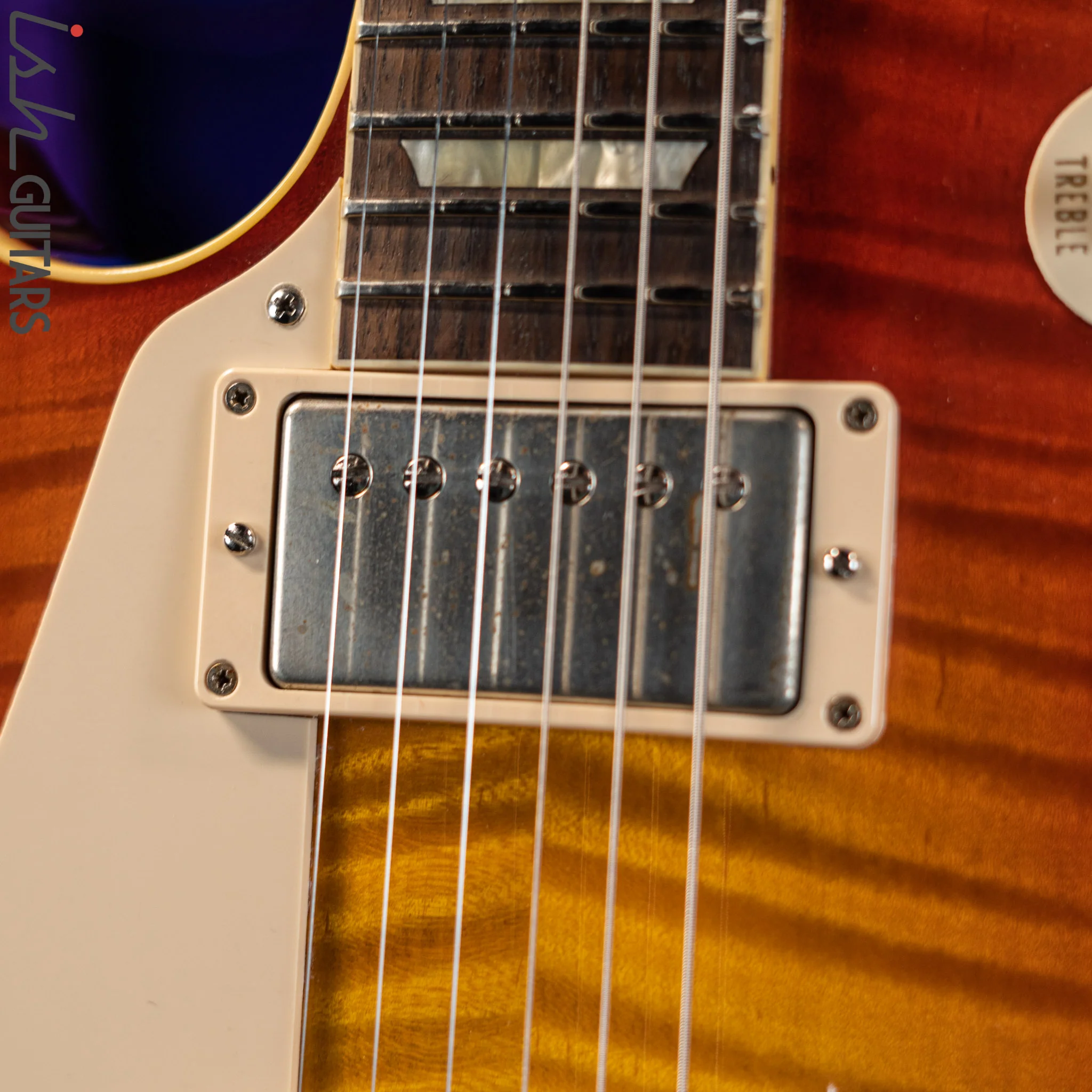 2013 Gibson Custom Shop Les Paul Lefty R9 Sunburst - Image 6